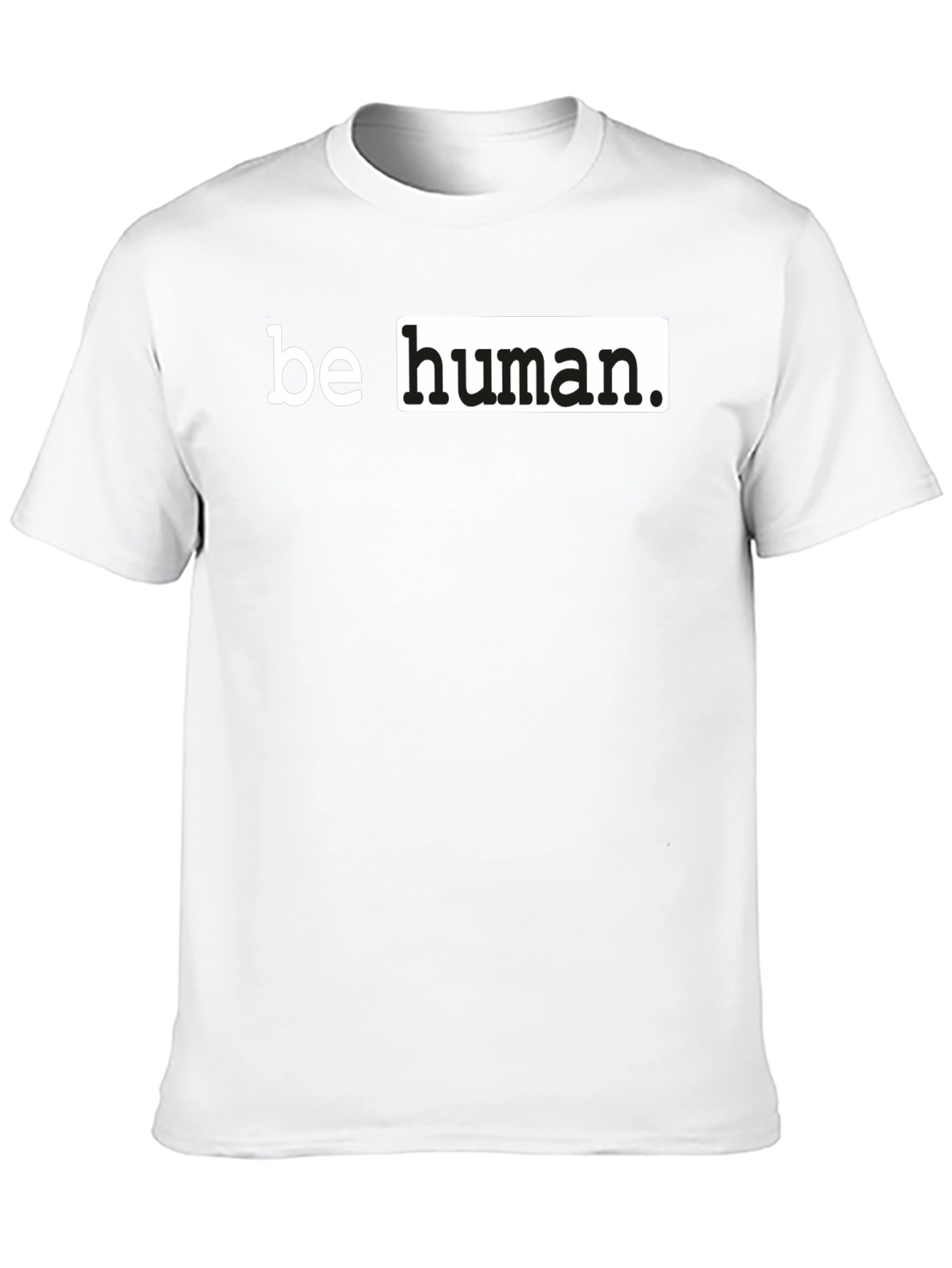 Black Be Human Black Graphic T-Shirt view 10