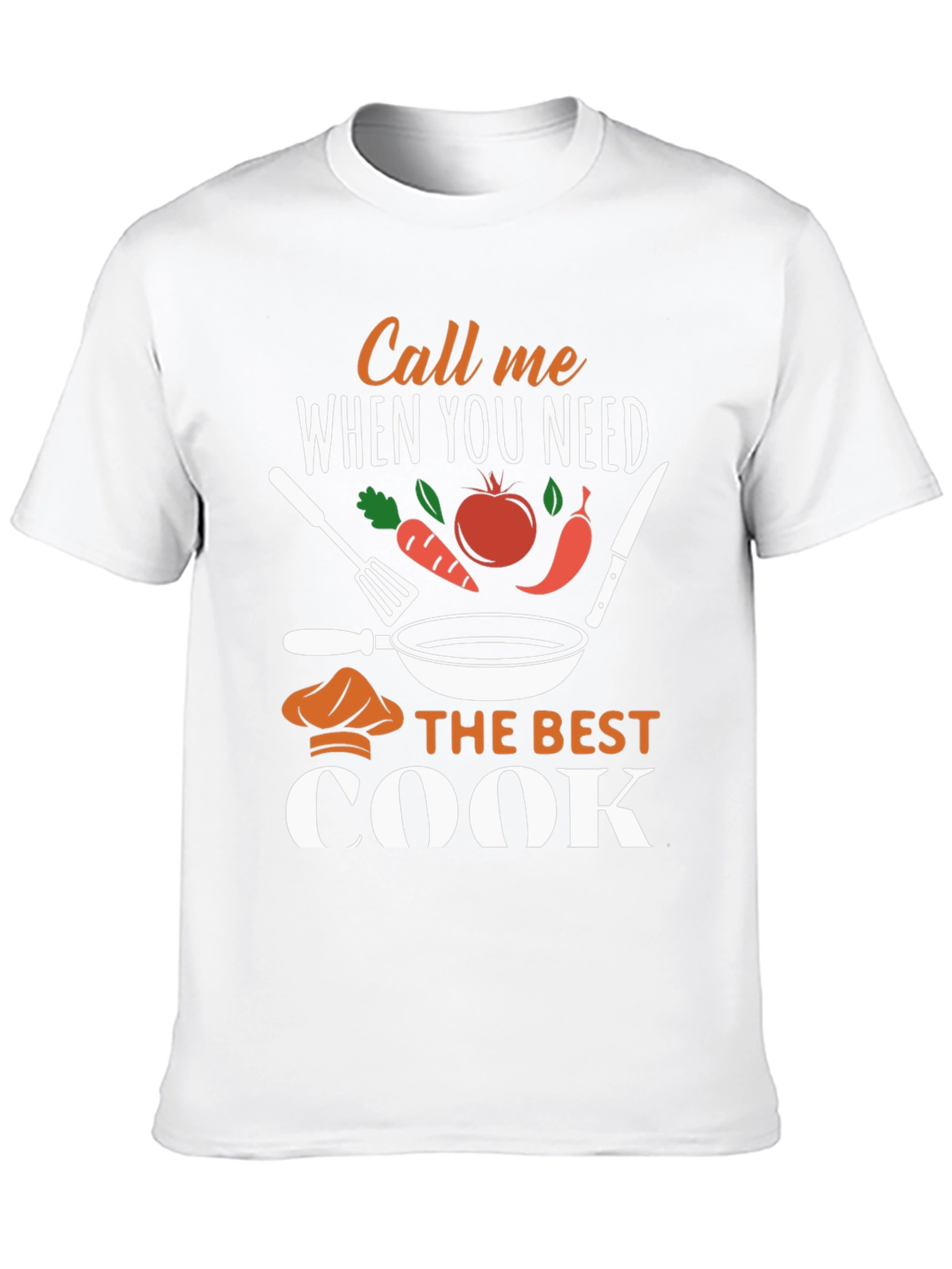 Black Call Me When You Need The Best Cook T-Shirt view 10