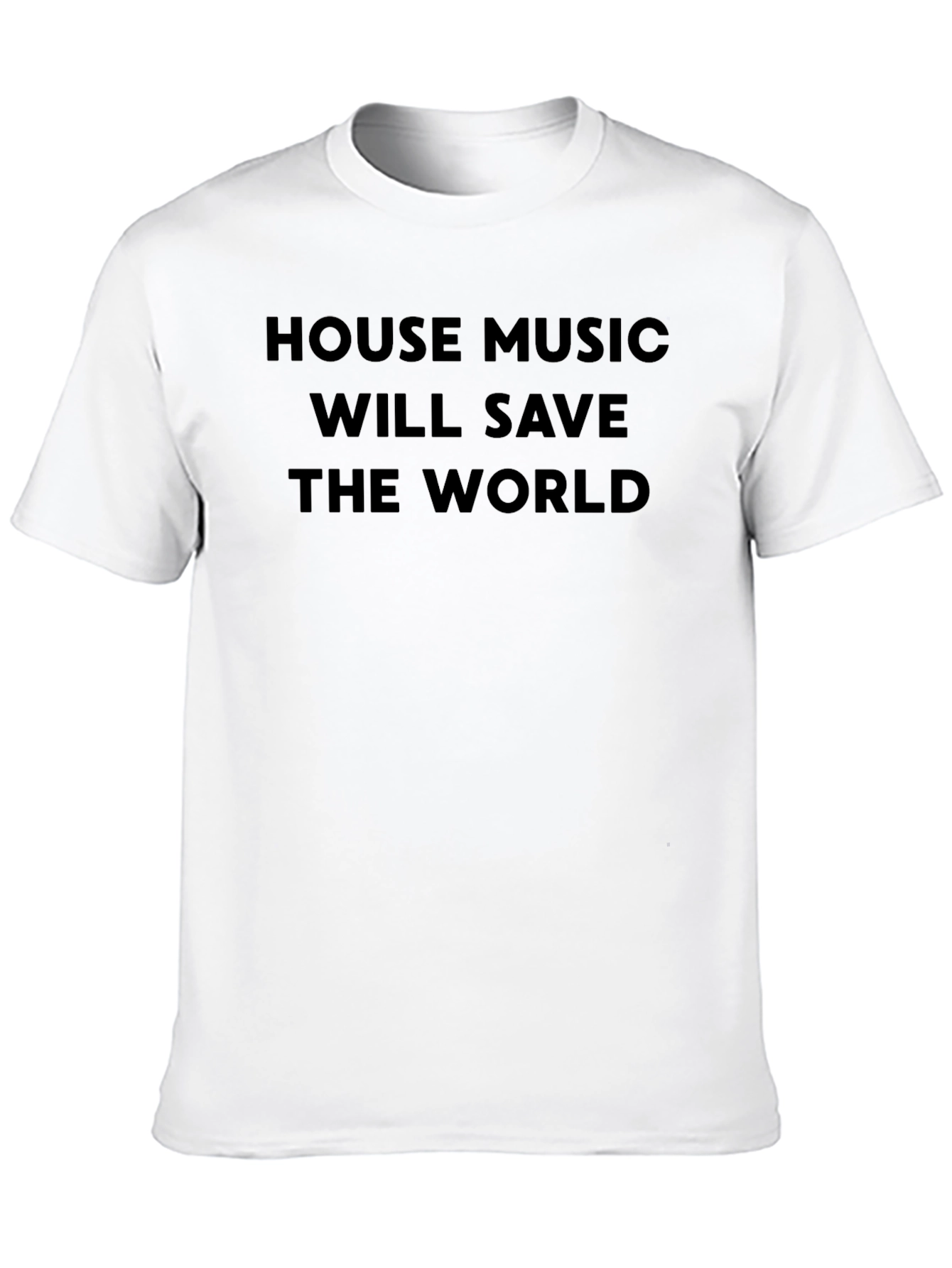 Black House Music Will Save the World T-Shirt view 10
