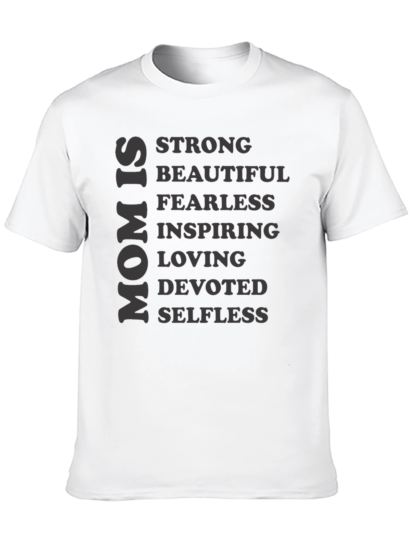 Black Mom Is Strong Graphic T-Shirt view 10