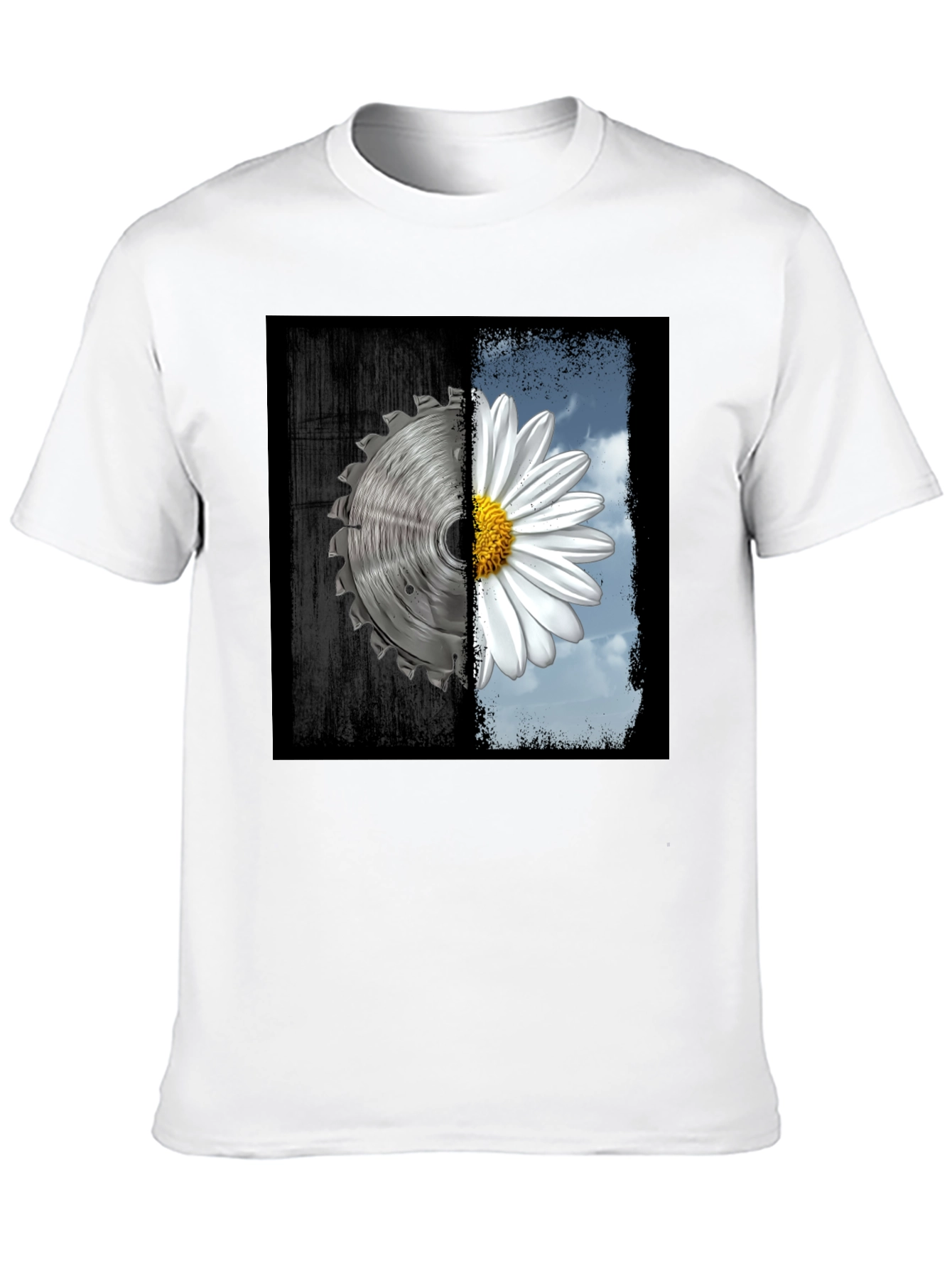 Black Nature vs. Industry T-Shirt view 10