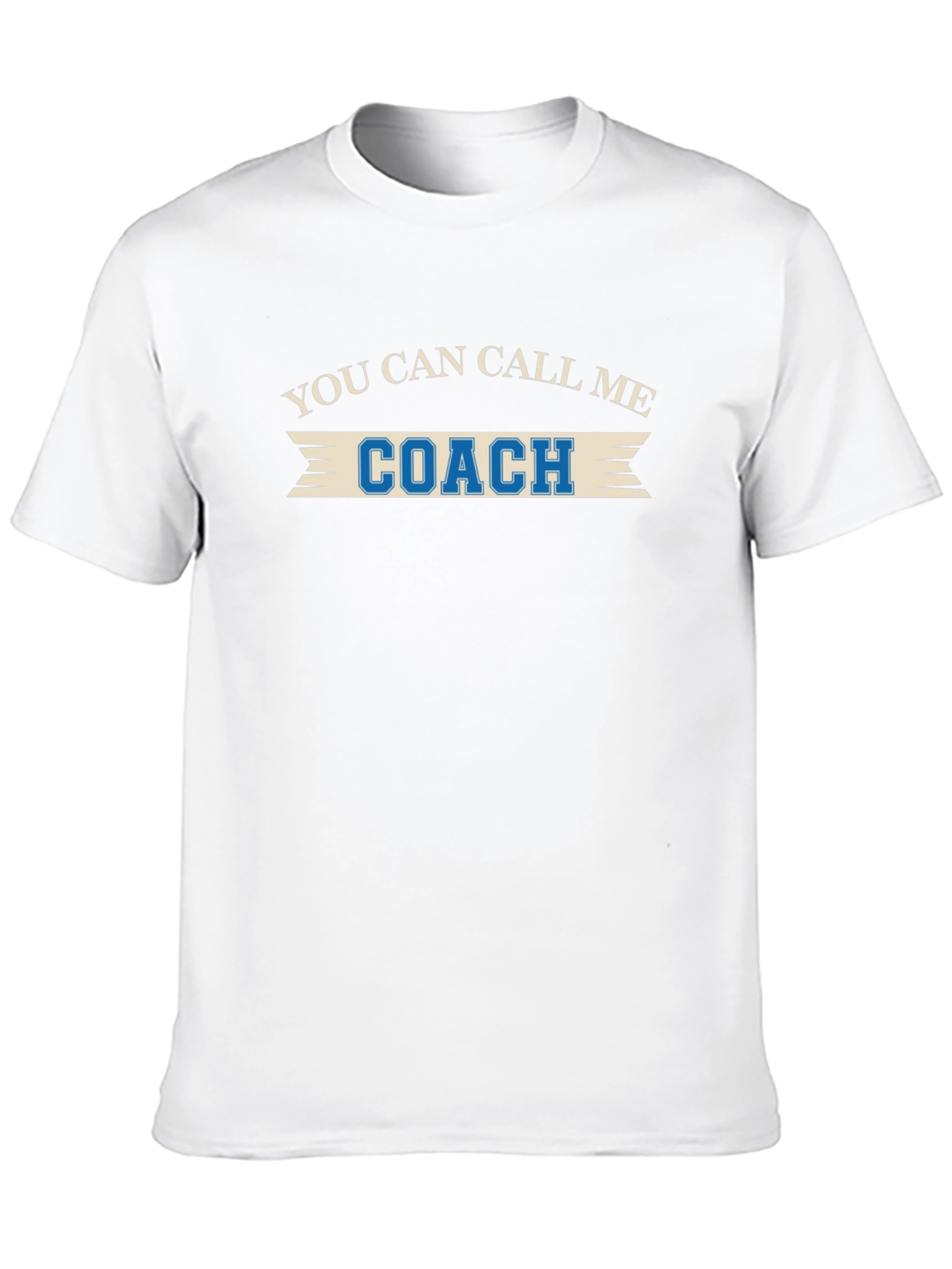 Black You Can Call Me Coach - Funny T-Shirt view 10