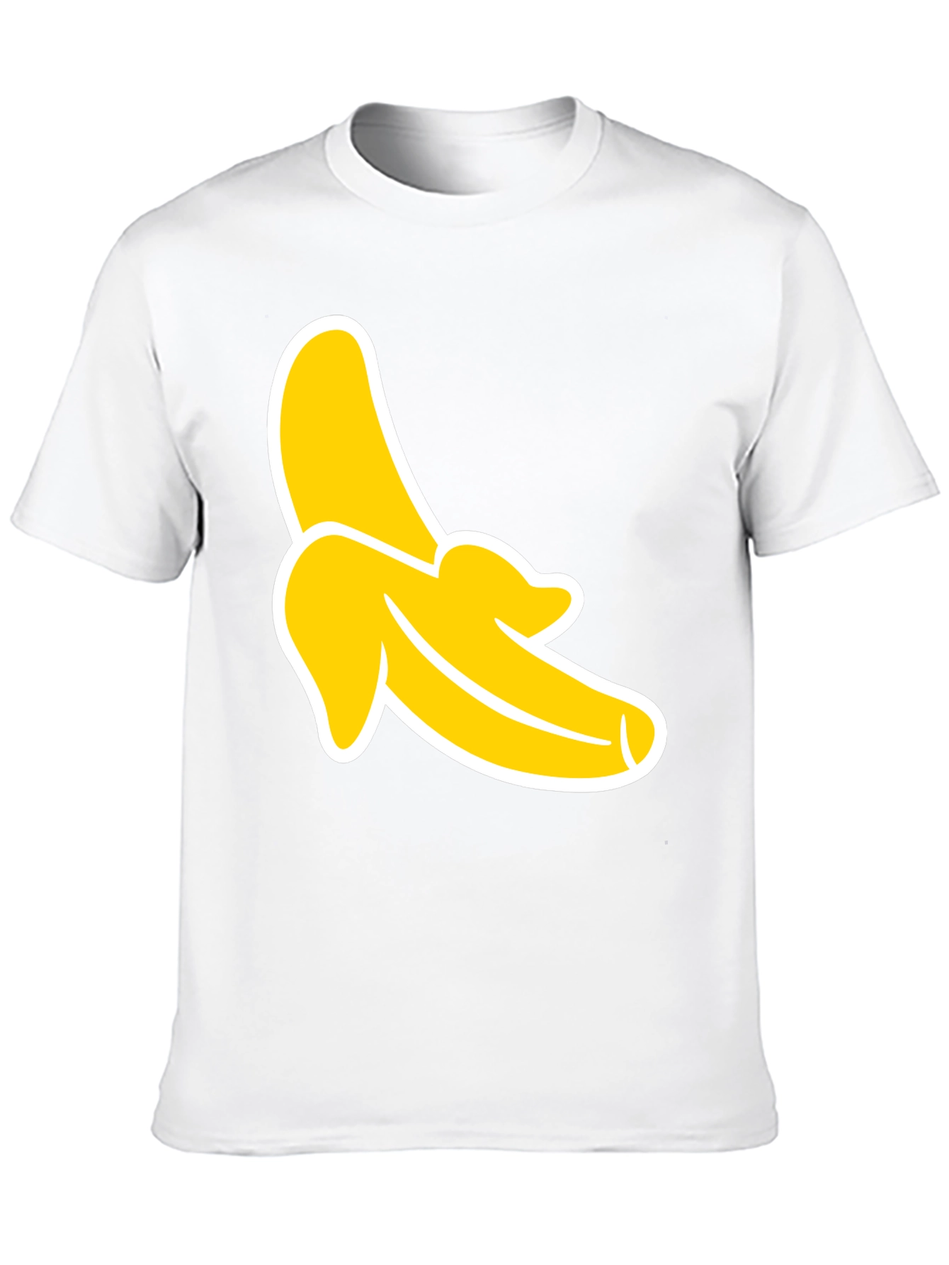 Black Banana Graphic Tee - Black Cotton T-Shirt view 10