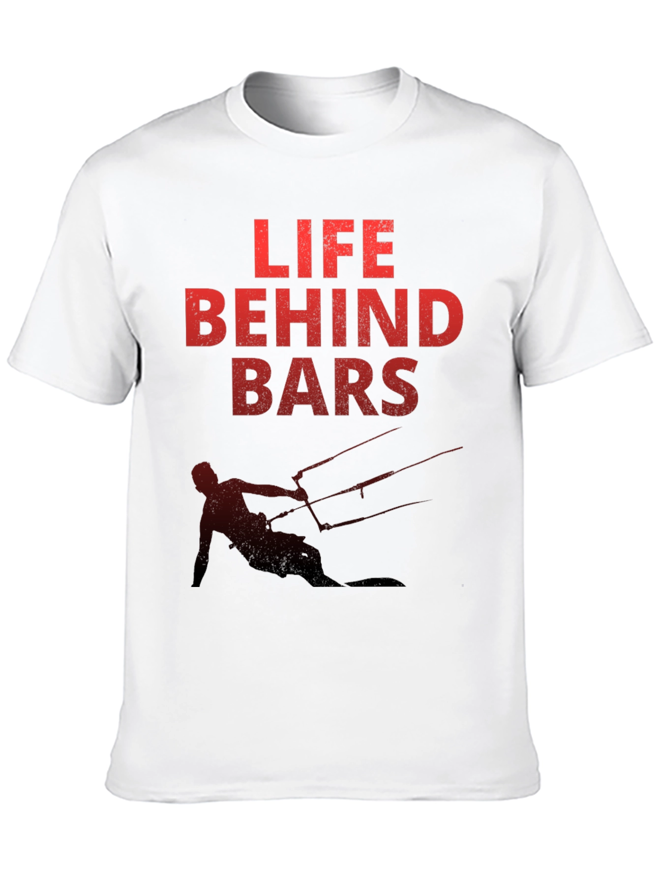 Black Life Behind Bars Graphic T-Shirt view 10