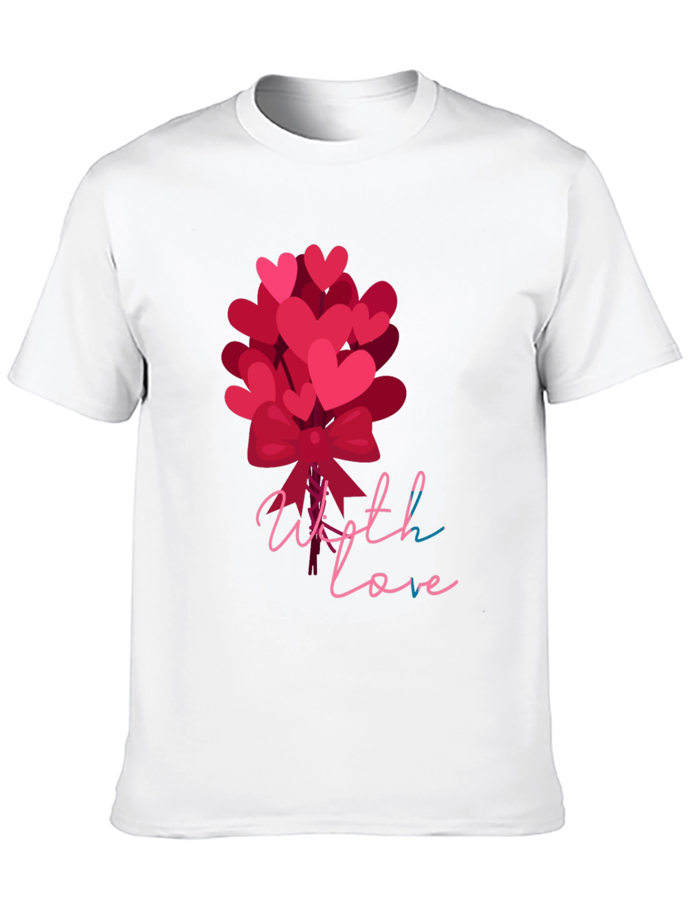 With Love Heart Balloon T-Shirt - 10