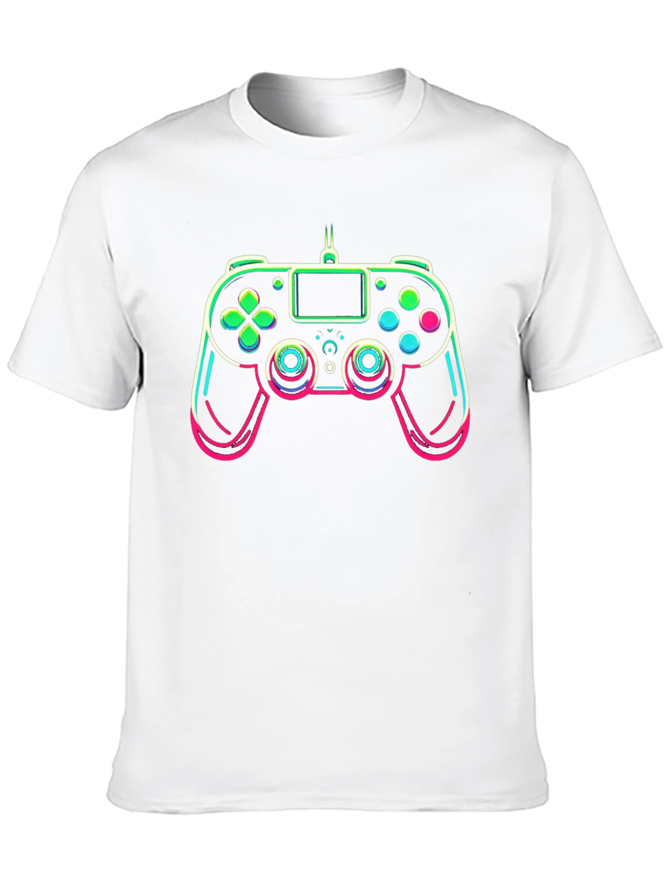 Black Gamer Controller Graphic Tee - Black view 10