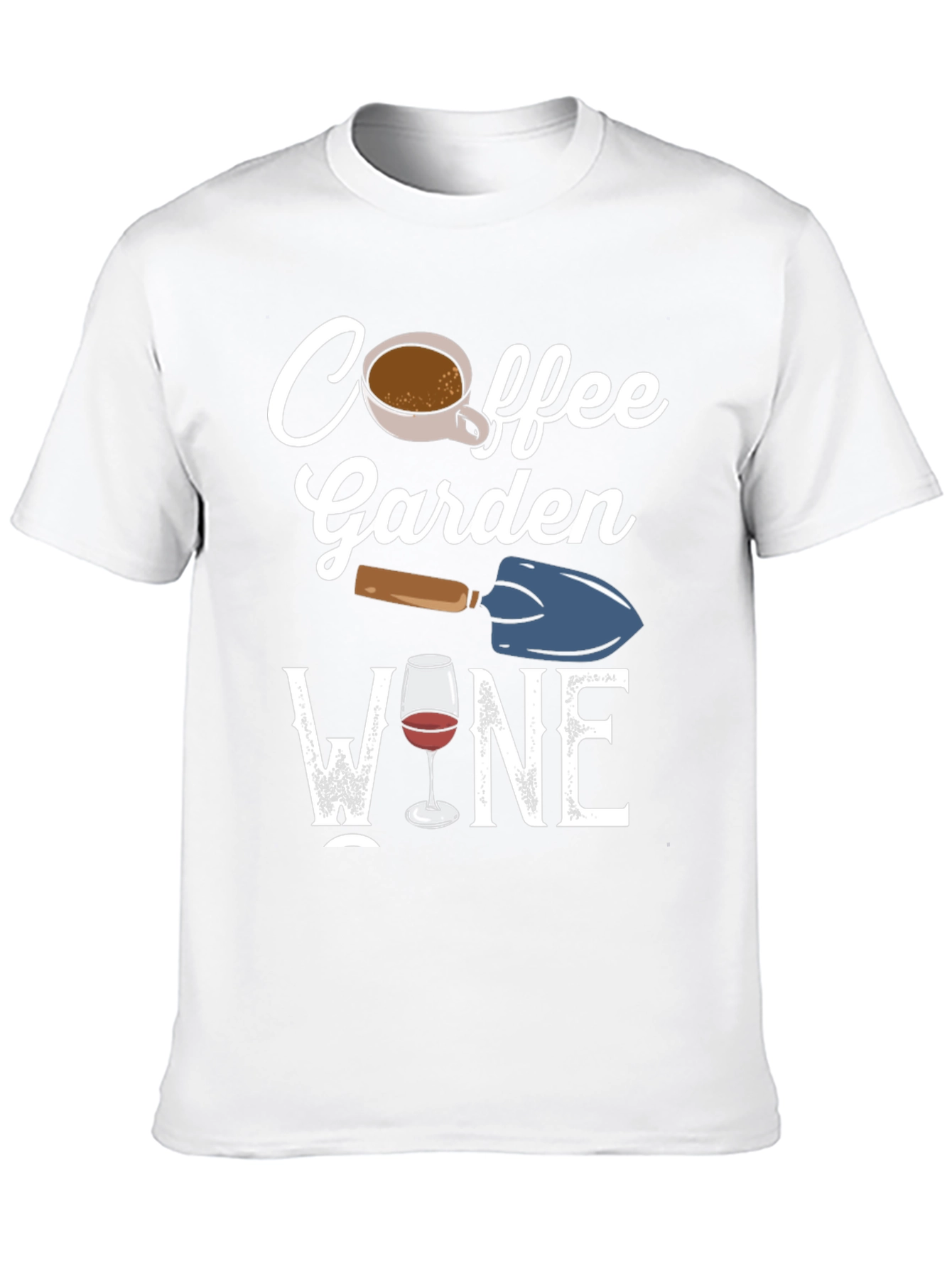 Black Coffee Garden Wine T-Shirt view 10