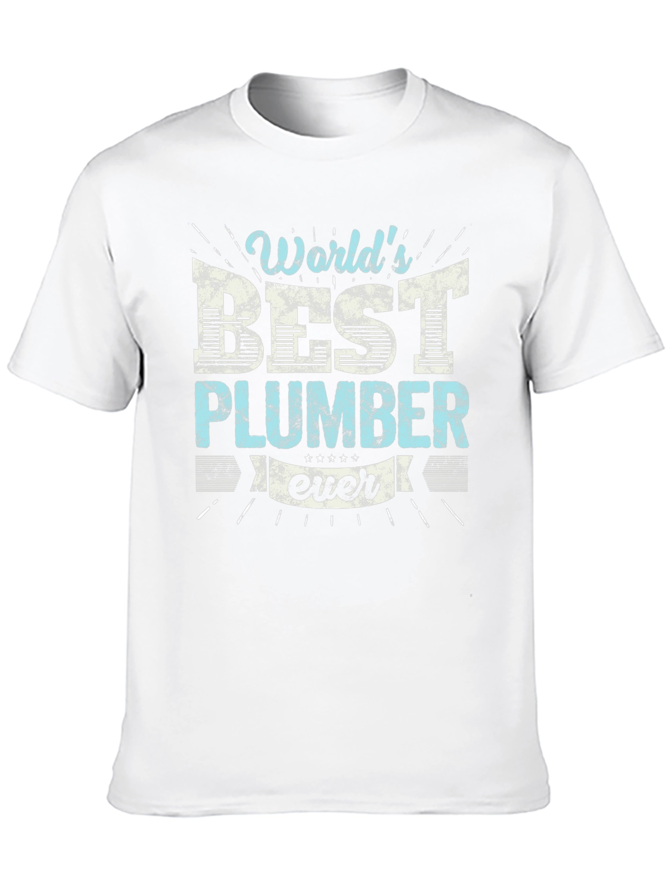 Black World's Best Plumber T-Shirt Funny Gift view 10