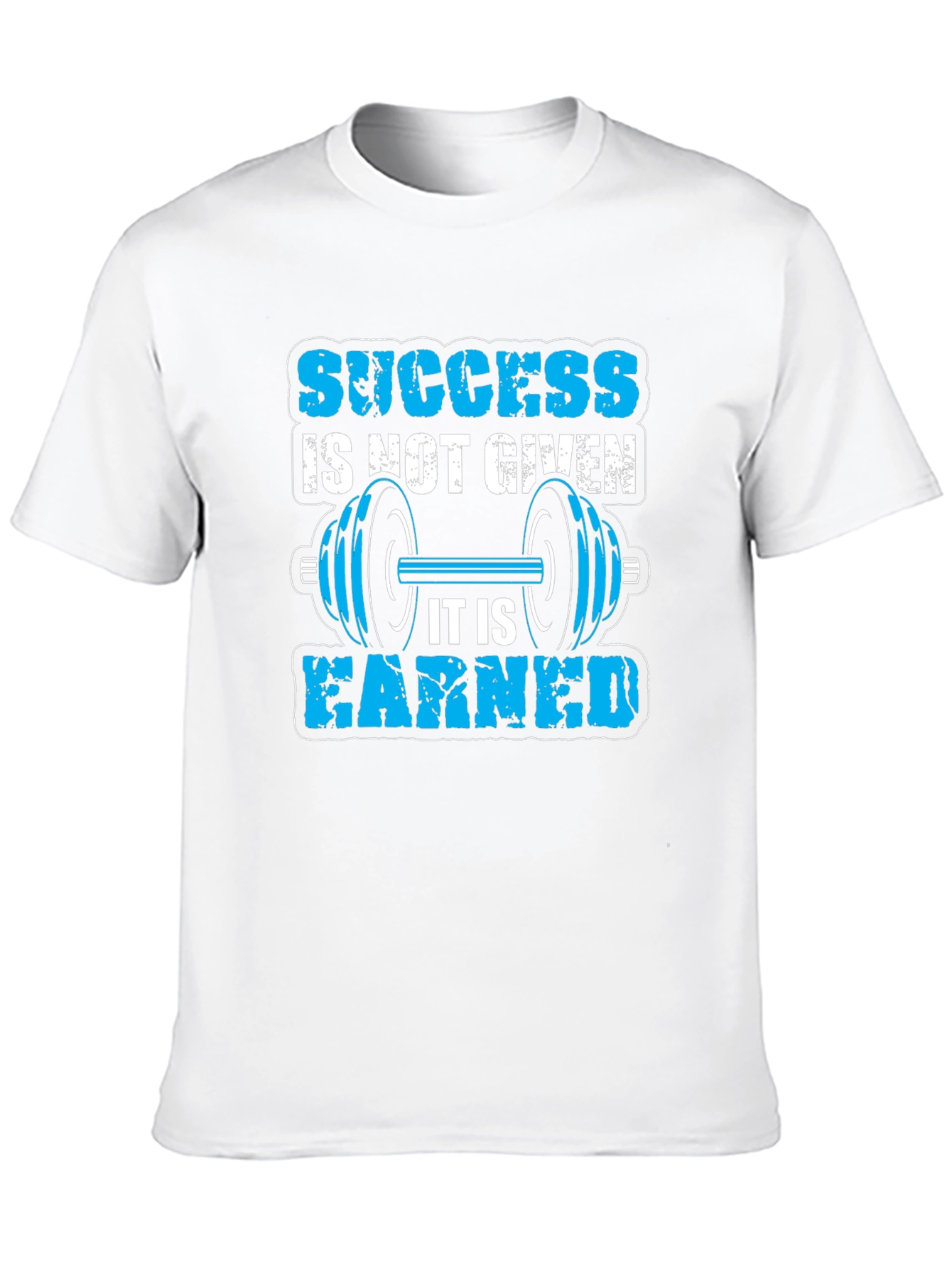 Black Success Earned Gym T-Shirt view 10
