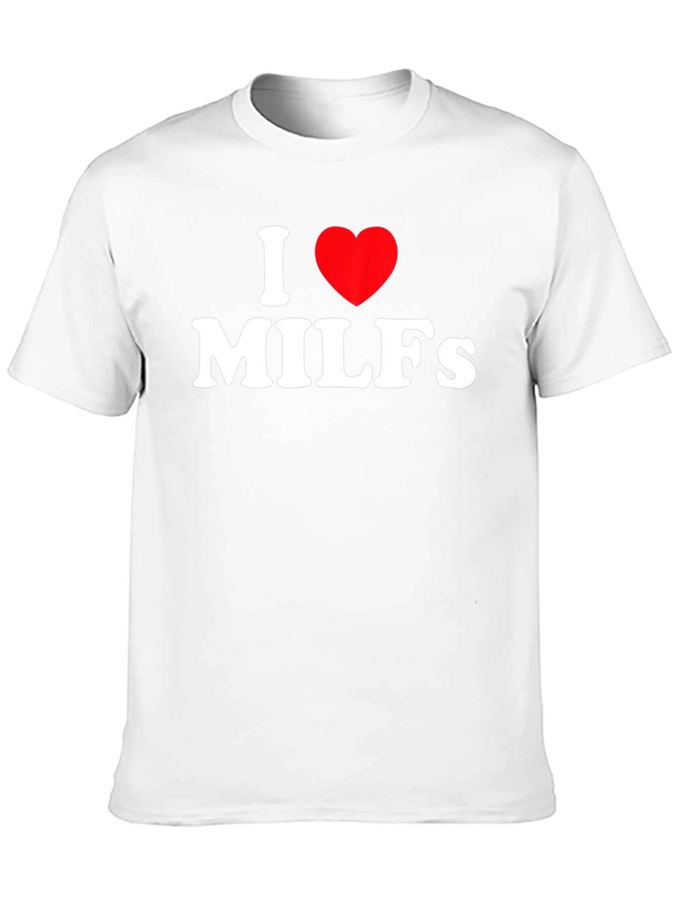 Black I Heart MILFs Black Graphic Tee view 10