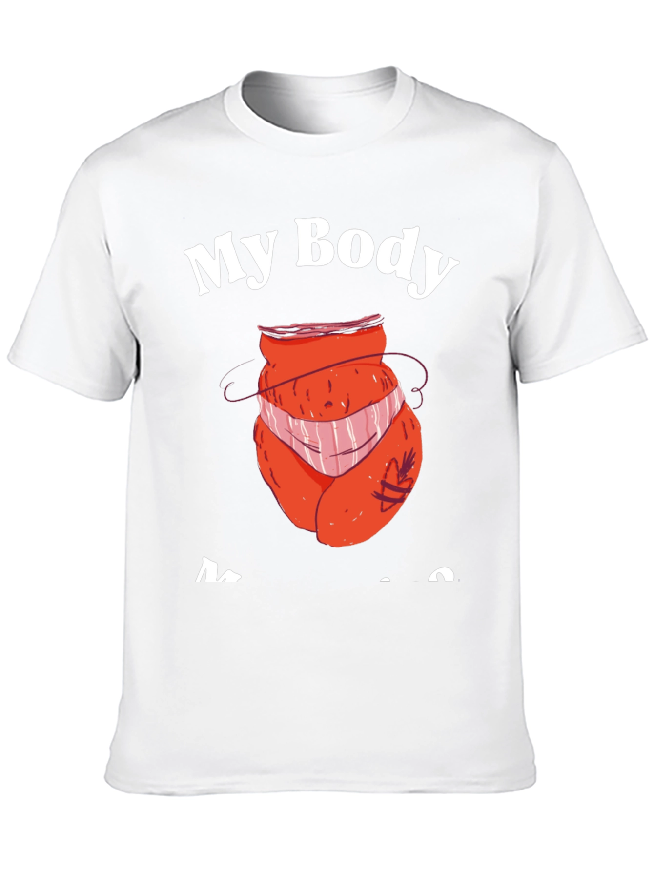 Black My Body My Choice T-Shirt - Funny Design view 10