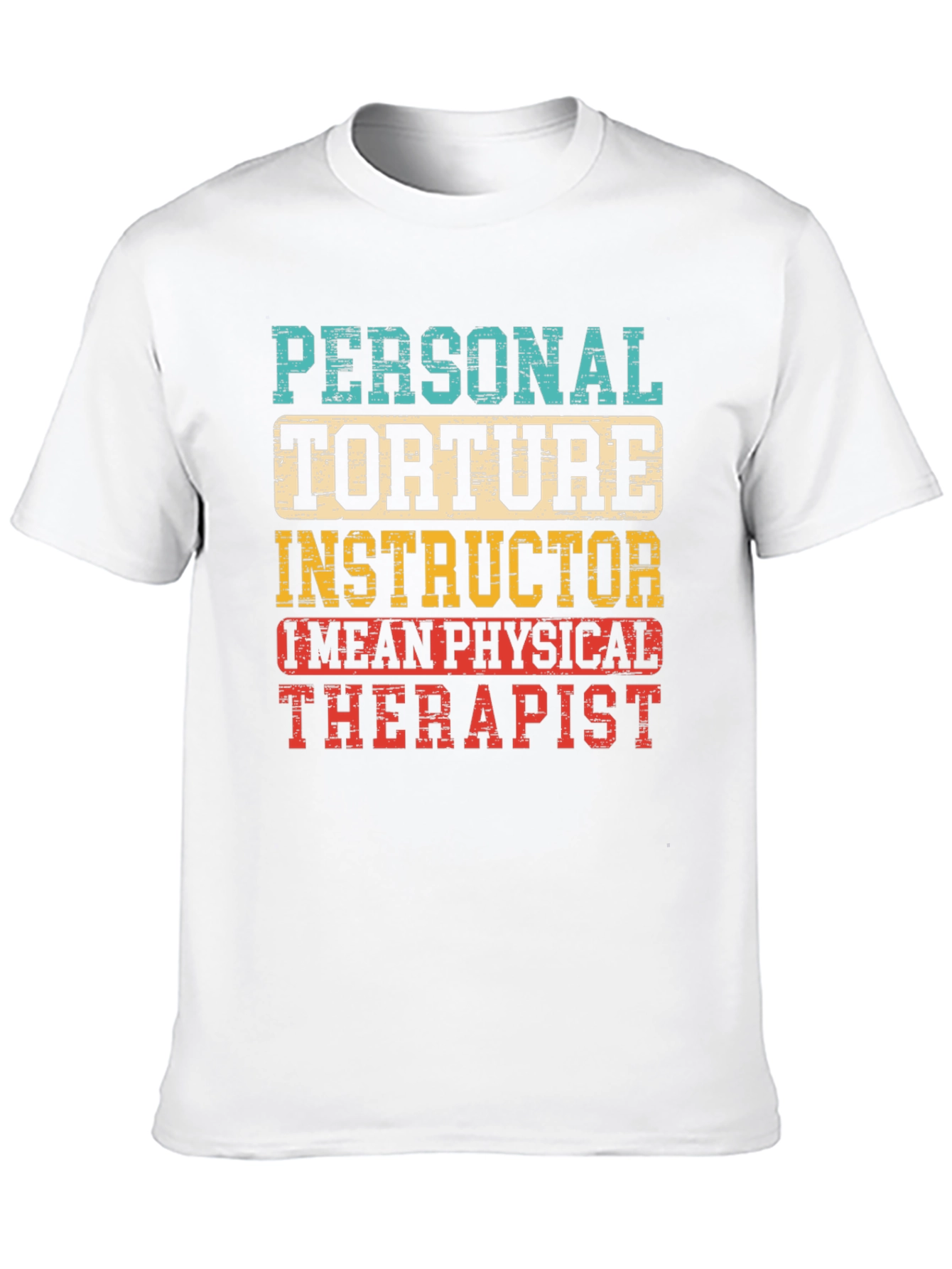 Black Personal Torture Instructor Graphic T-Shirt view 10