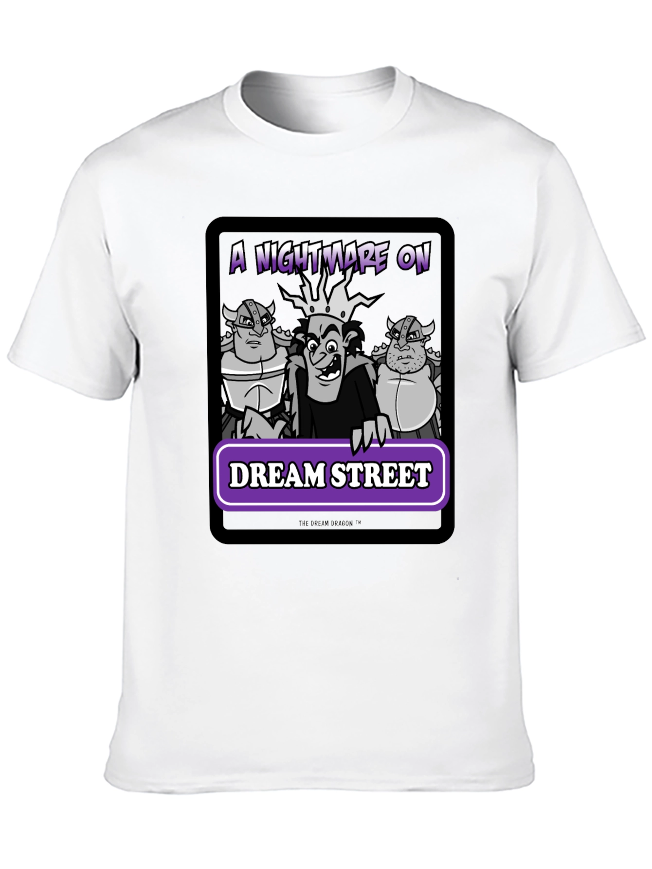 Black Nightmare on Dream Street Graphic Tee view 10
