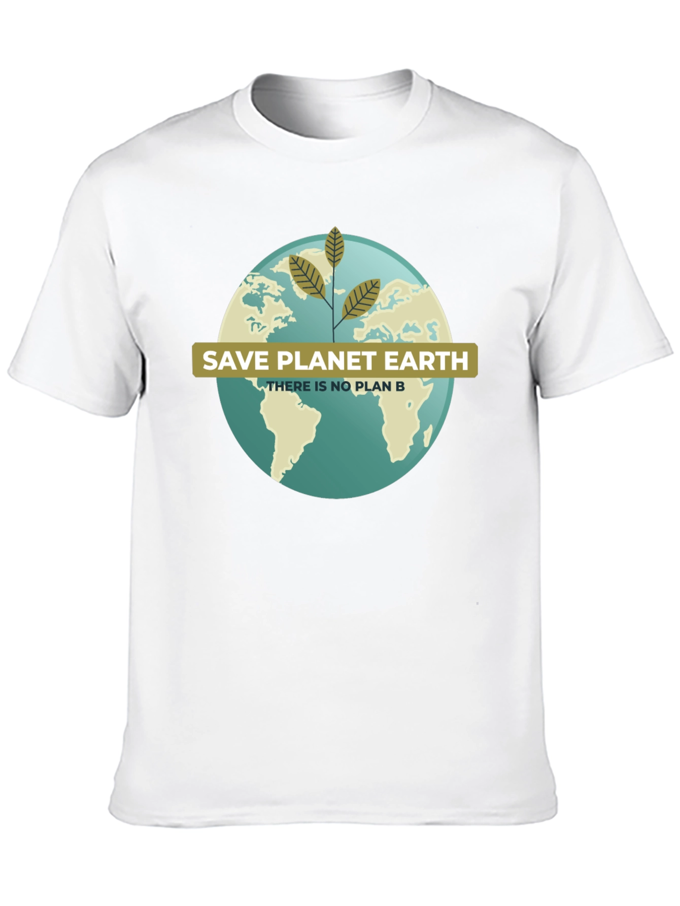Black Save Planet Earth Tee - There Is No Plan B view 10