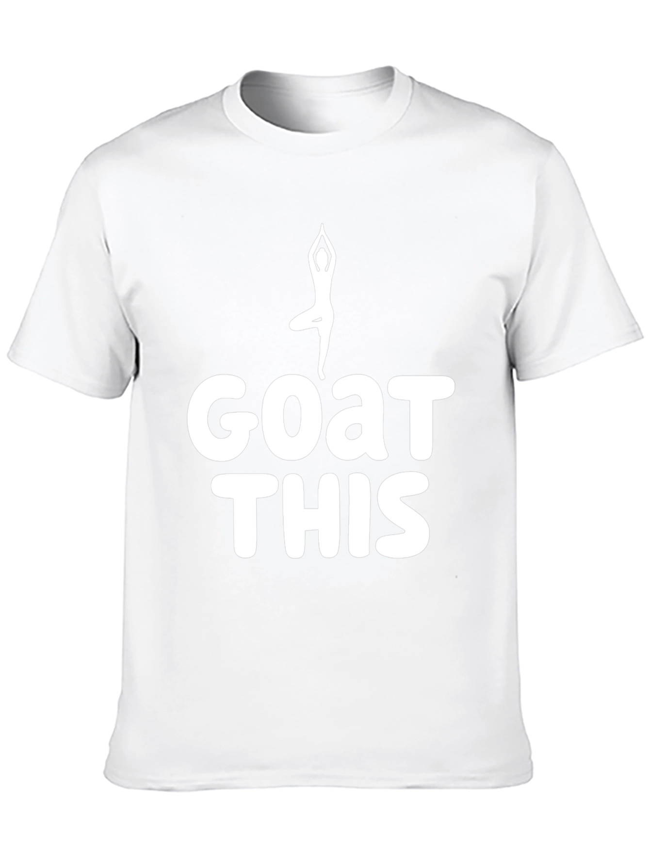 Black Goat Yoga Funny Black T-Shirt view 10