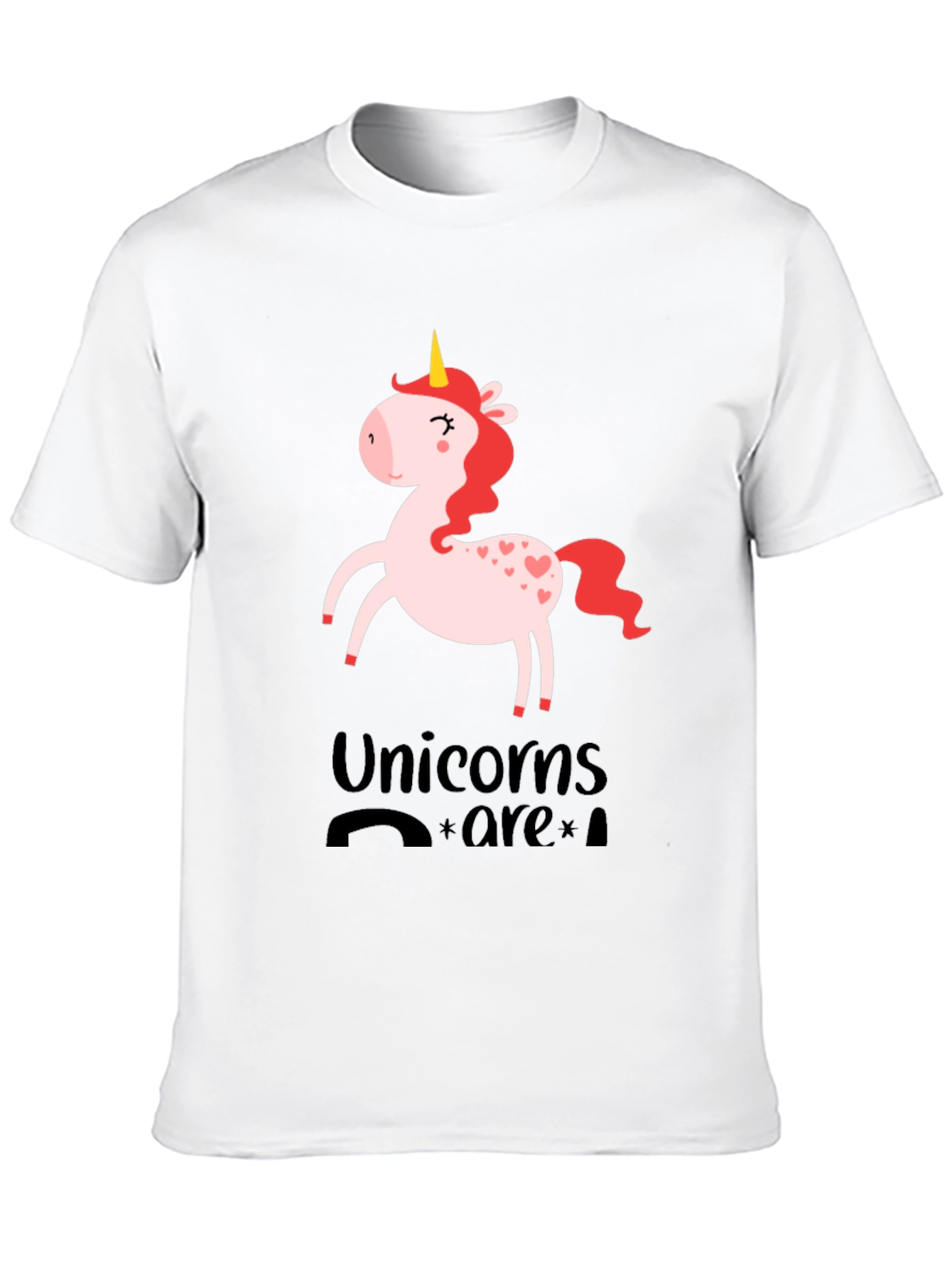 Black Unicorns Are Real Graphic Tee view 10