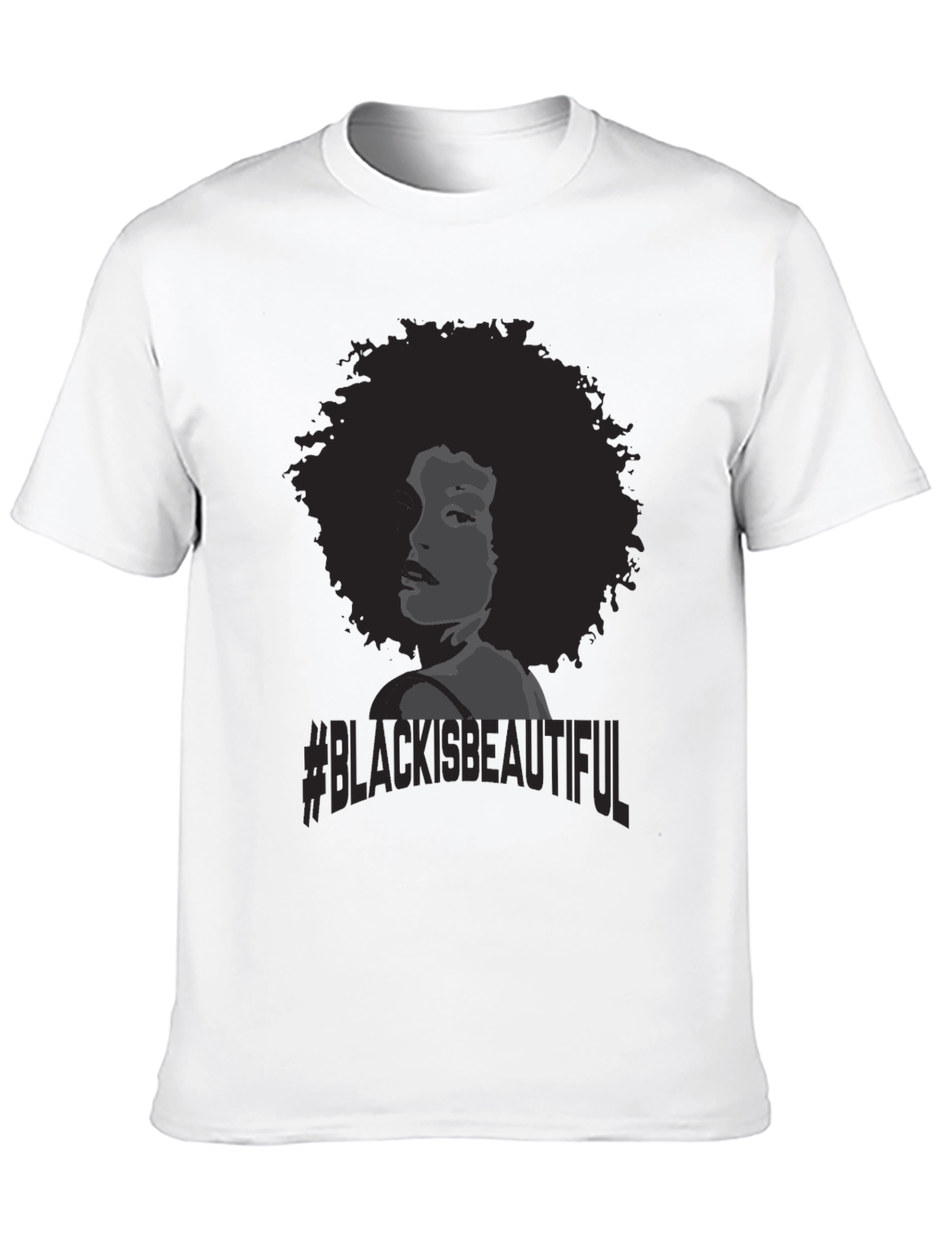 Black Black Is Beautiful T-Shirt Afro Woman view 10