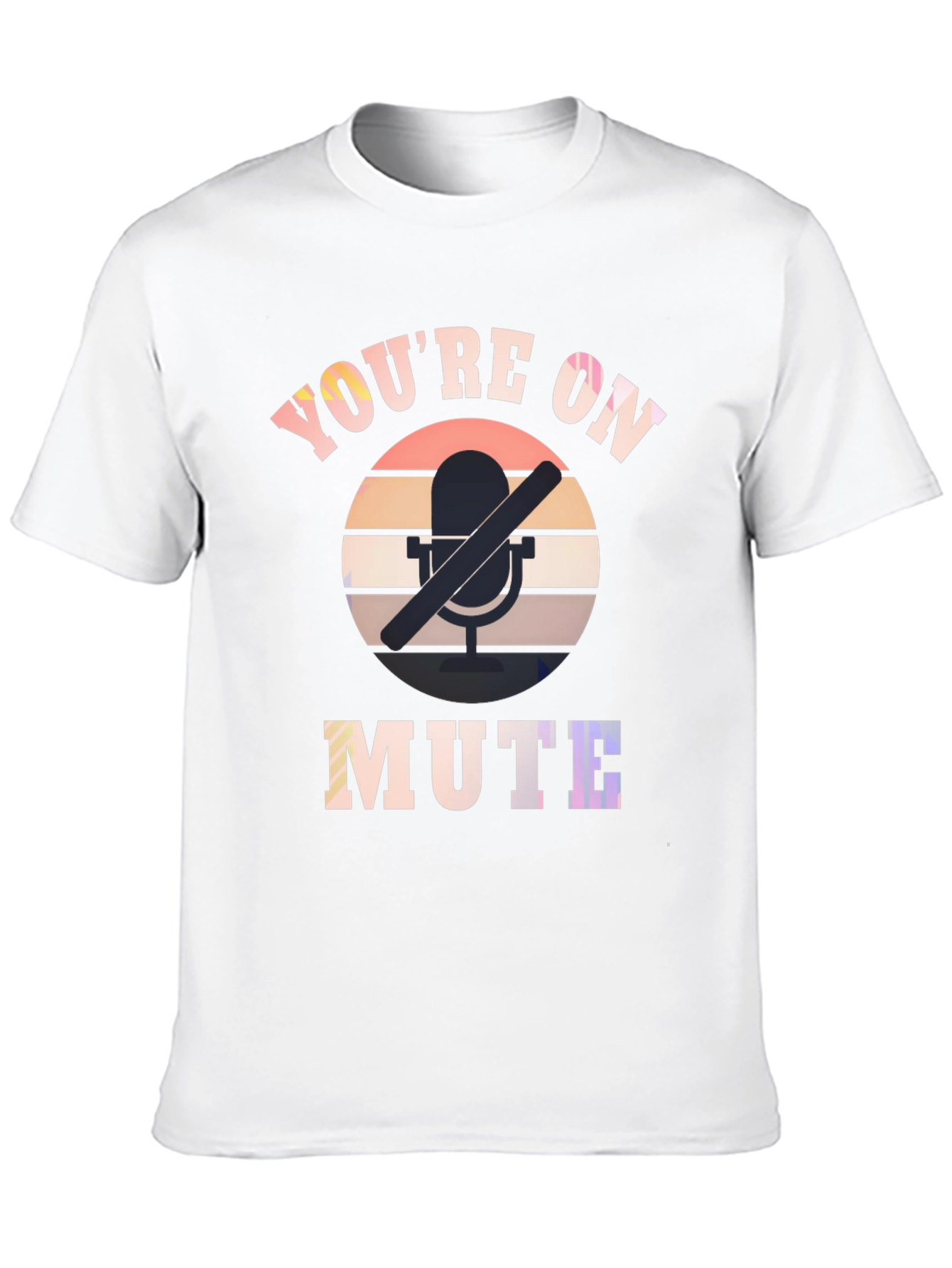 Black You're on Mute Graphic T-Shirt view 10