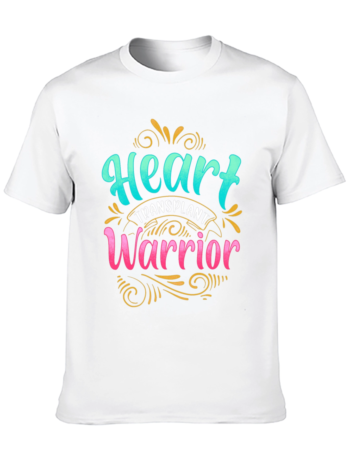 Black Heart Transplant Warrior T-Shirt view 10