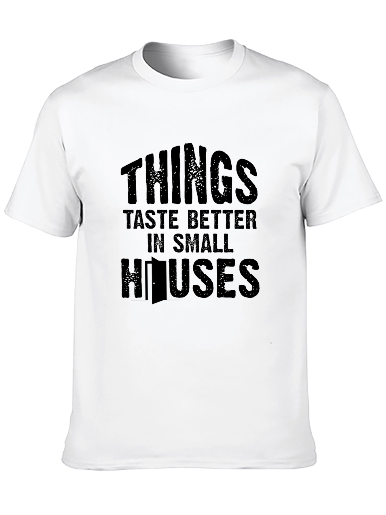 Black Things Taste Better in Small Houses Black T-Shirt view 10
