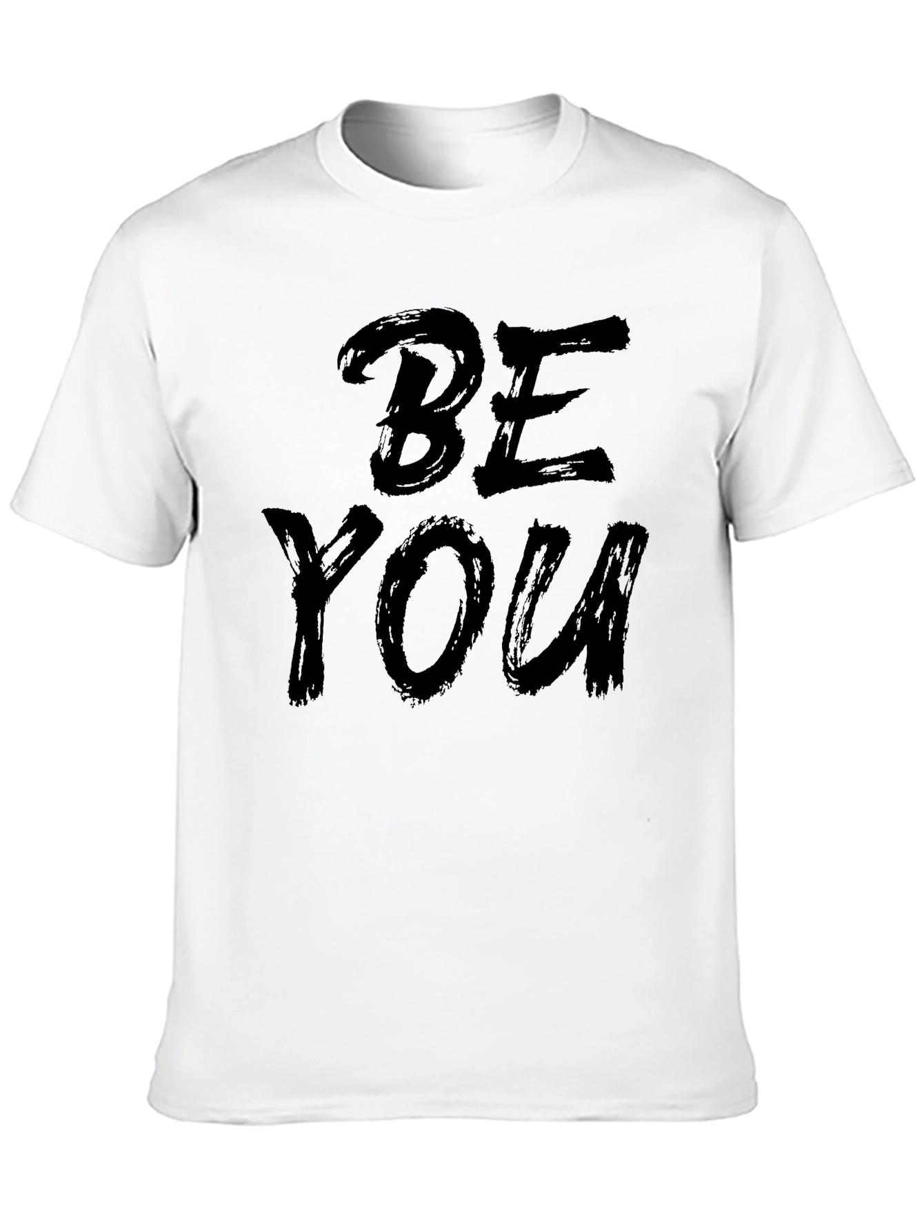 Black Be You Graphic Tee - Stylish Casual T-Shirt view 10