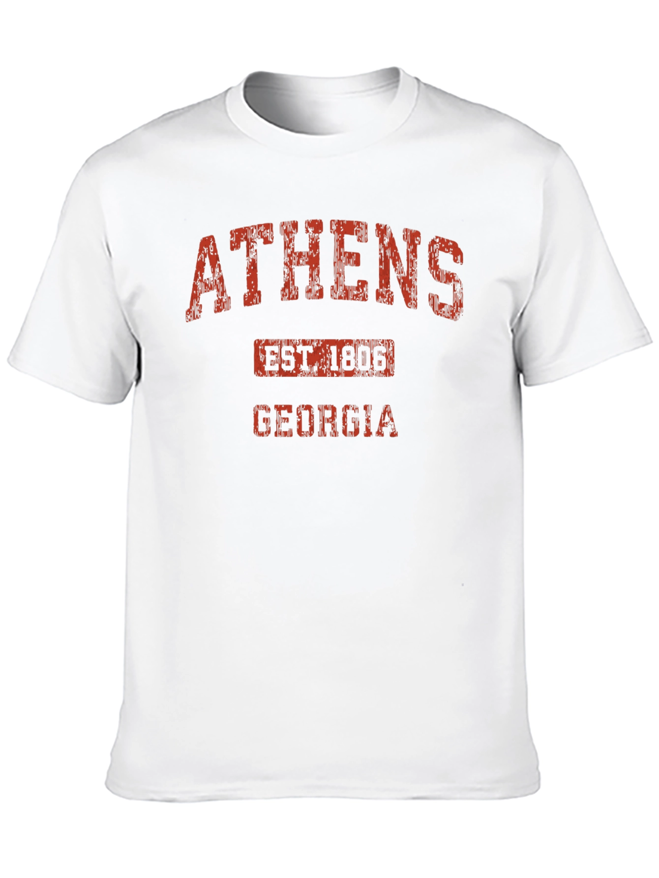 Athens Georgia Est. 1806 Black T-Shirt - 10