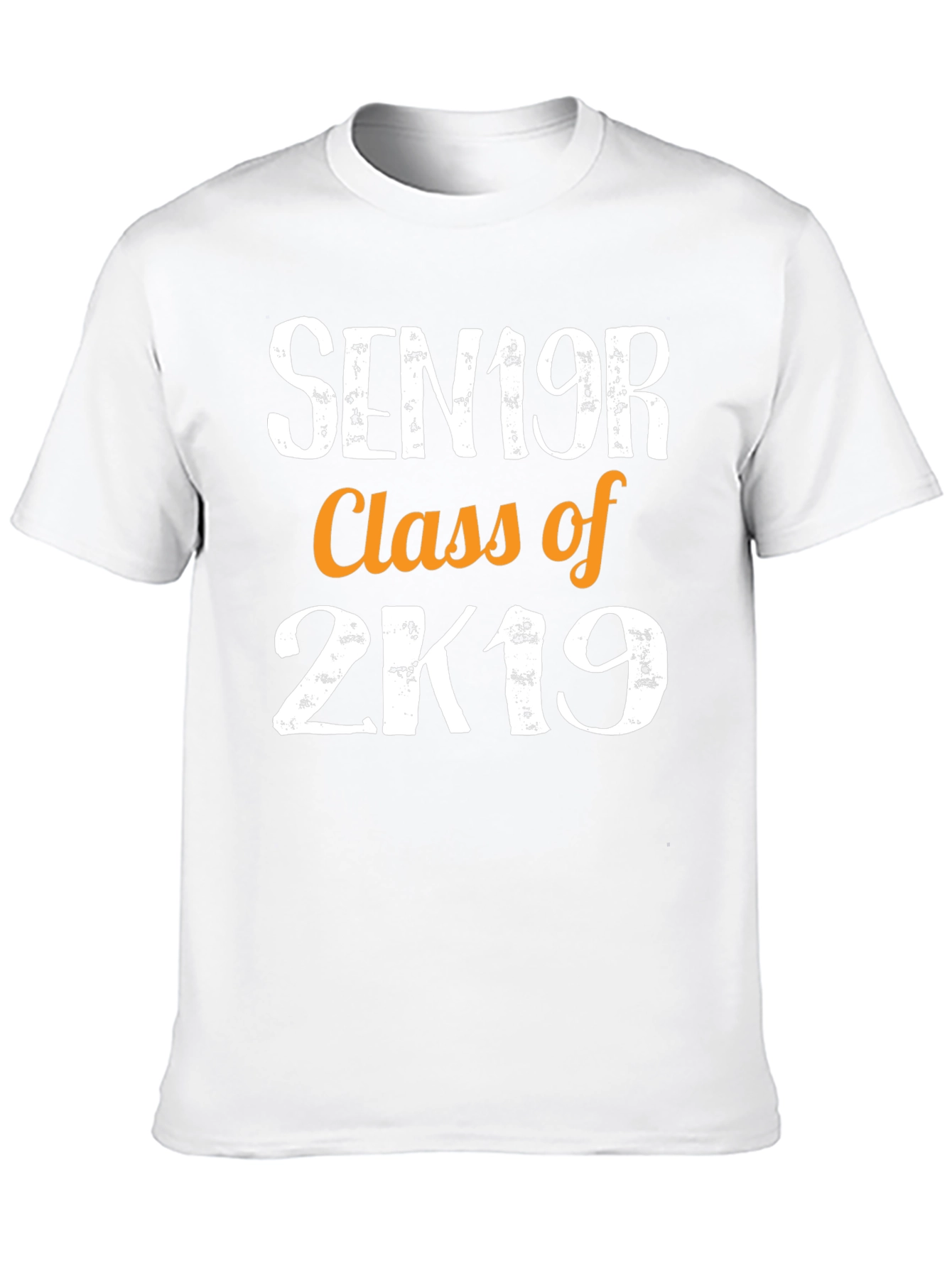 Black Senior Class of 2K19 T-Shirt view 10