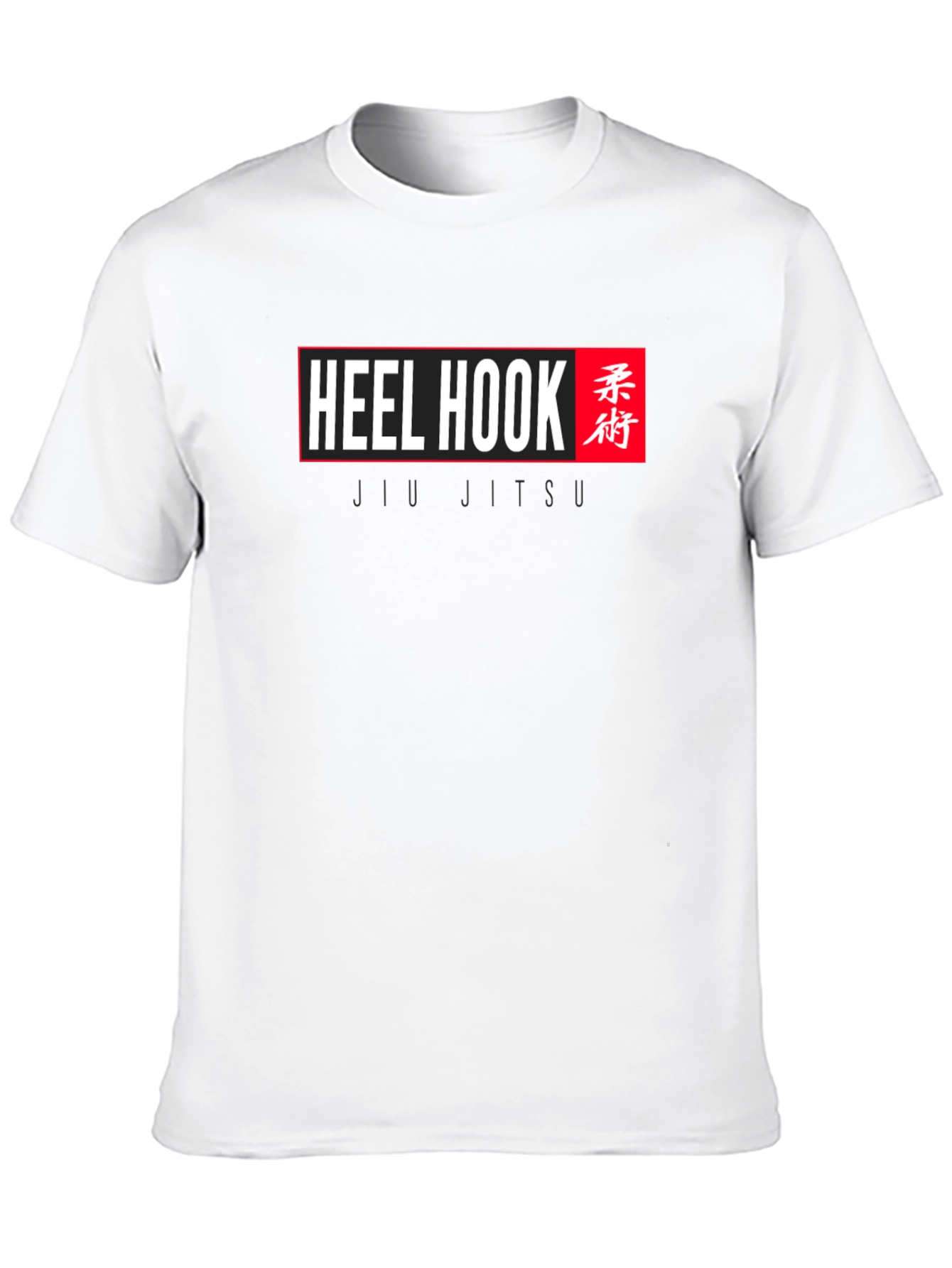 Black Heel Hook Jiu Jitsu T-Shirt - Black view 10