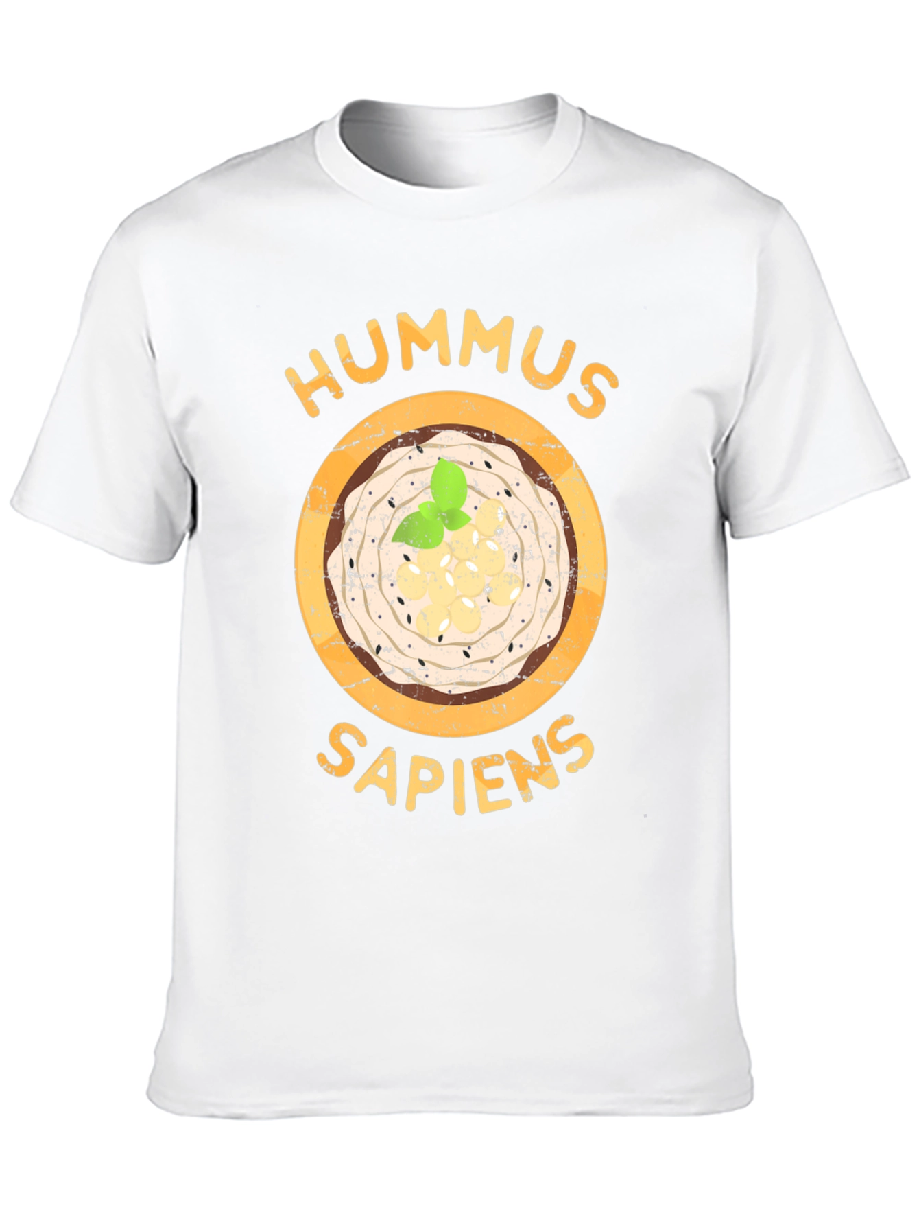 Black Hummus Sapiens Graphic Tee - Foodie Humor view 10