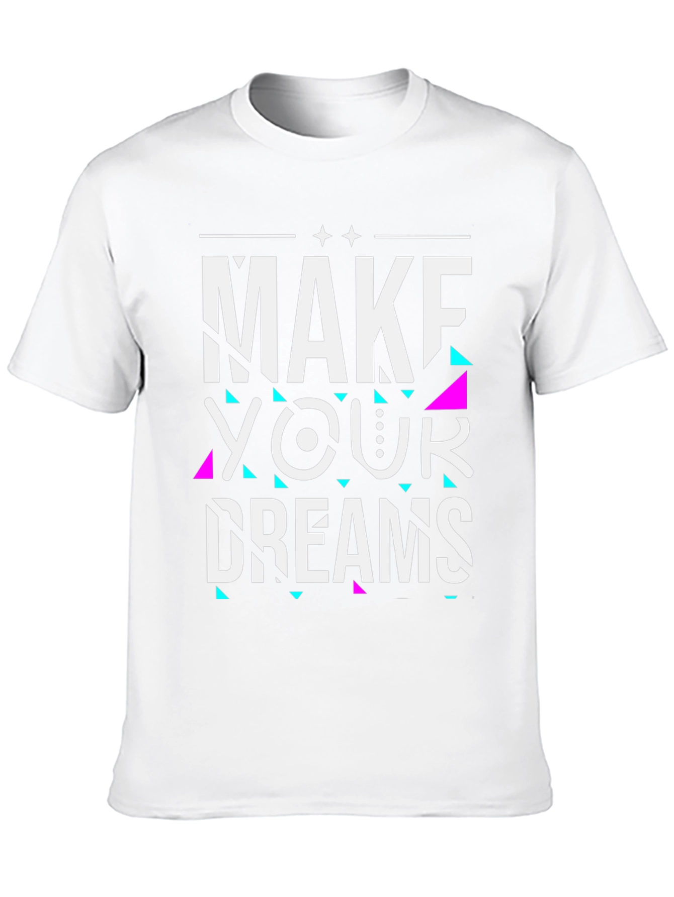 Black Make Your Dreams Graphic Tee - Black view 10