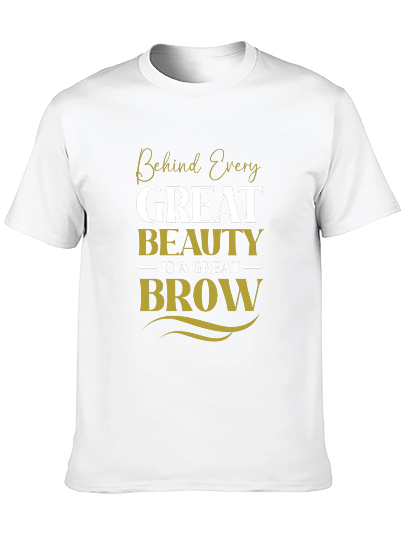 Black Great Brow T-Shirt view 10