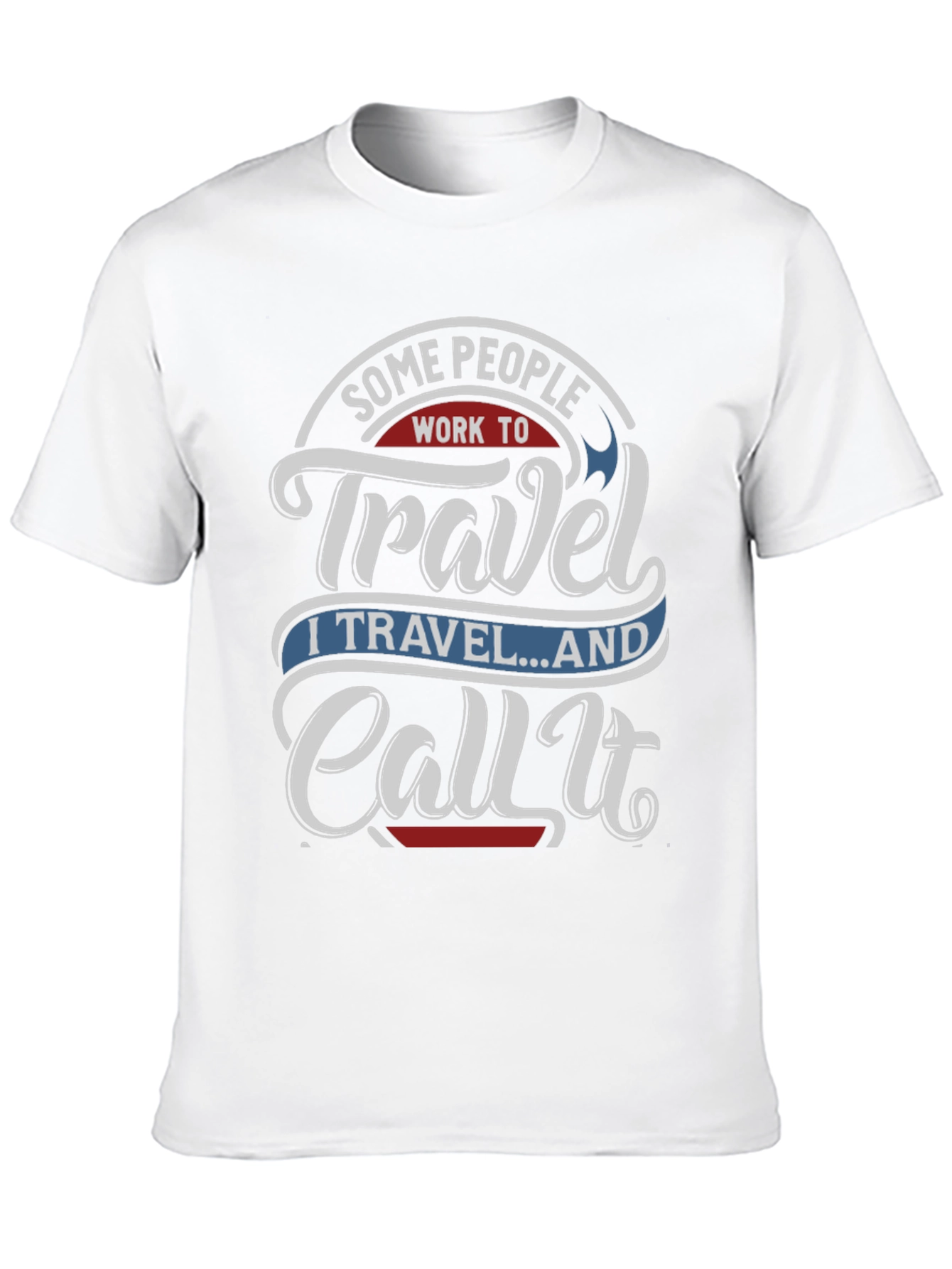 Black Travel Lover Graphic Tee - "I Travel...And Call It" view 10
