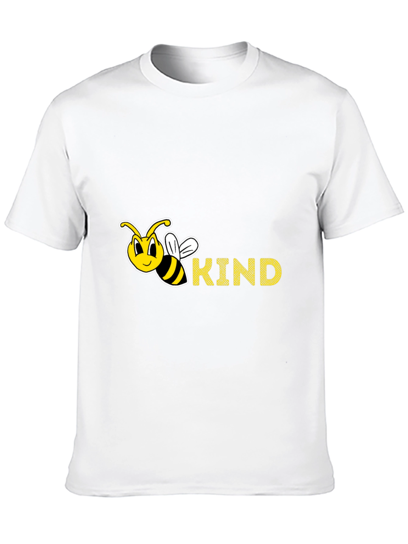 Black Bee Kind T-Shirt - Unisex Black Tee view 10