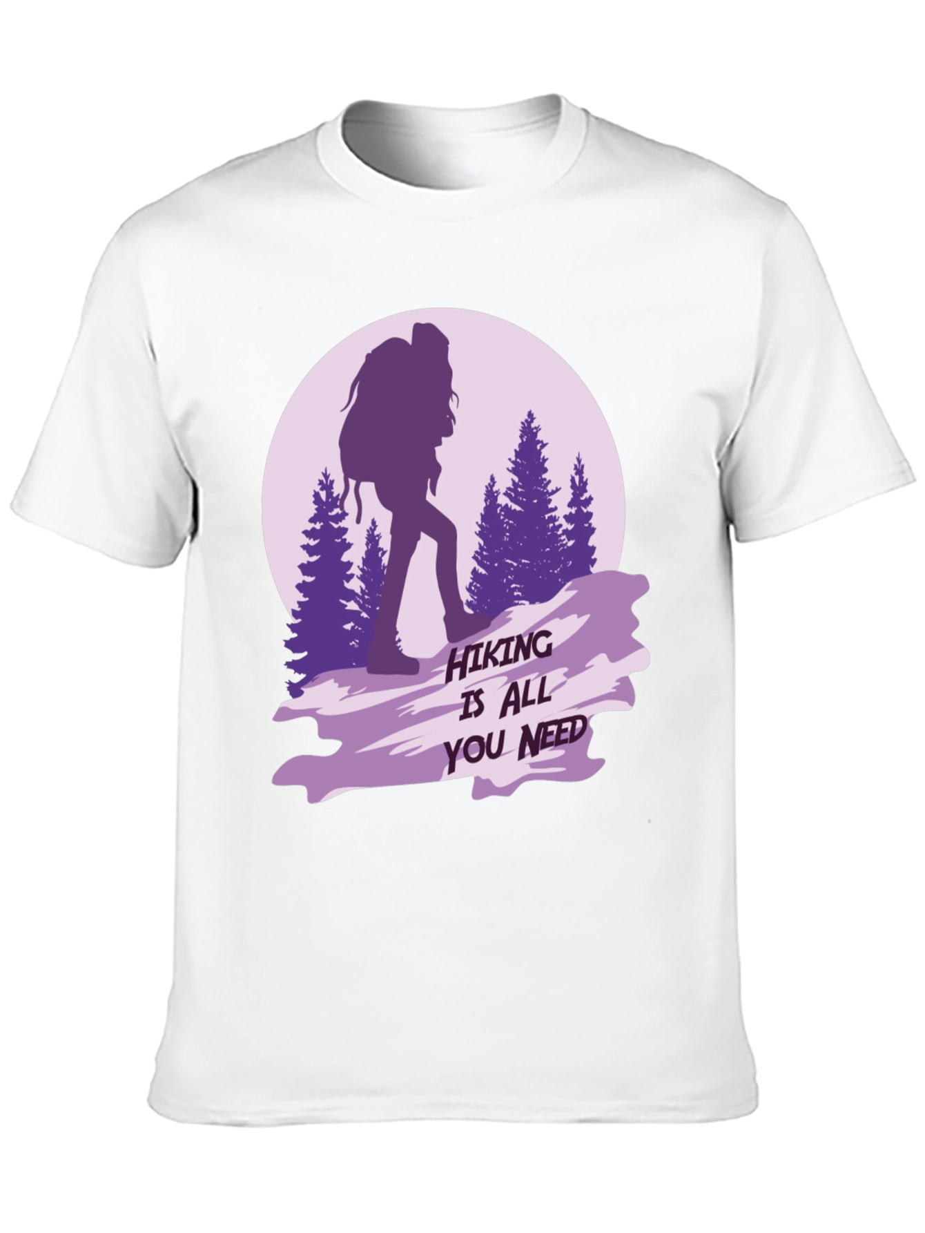 Black Hiking is All You Need Graphic Tee view 10