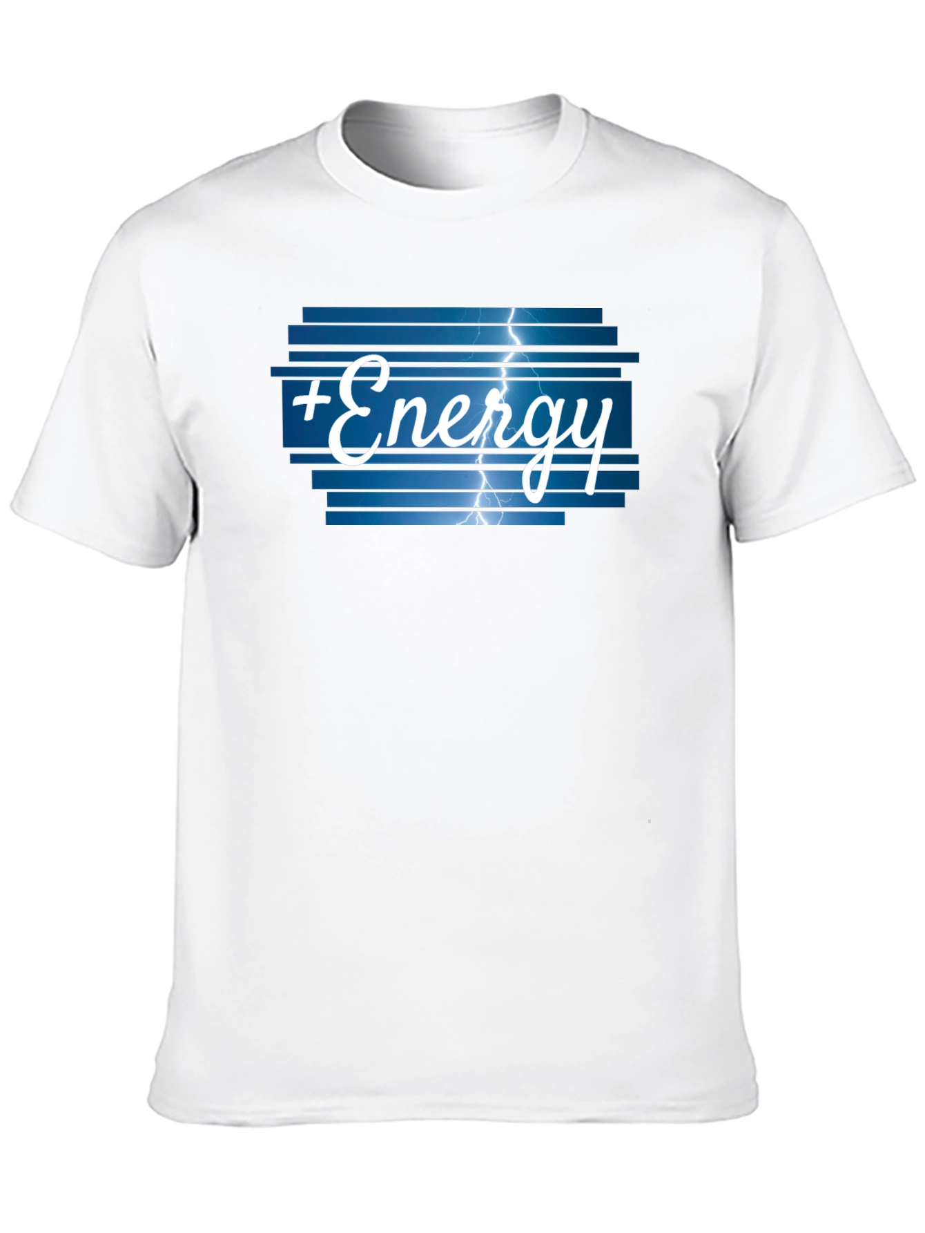 Black Energy Graphic T-Shirt - Black Cotton Tee view 10
