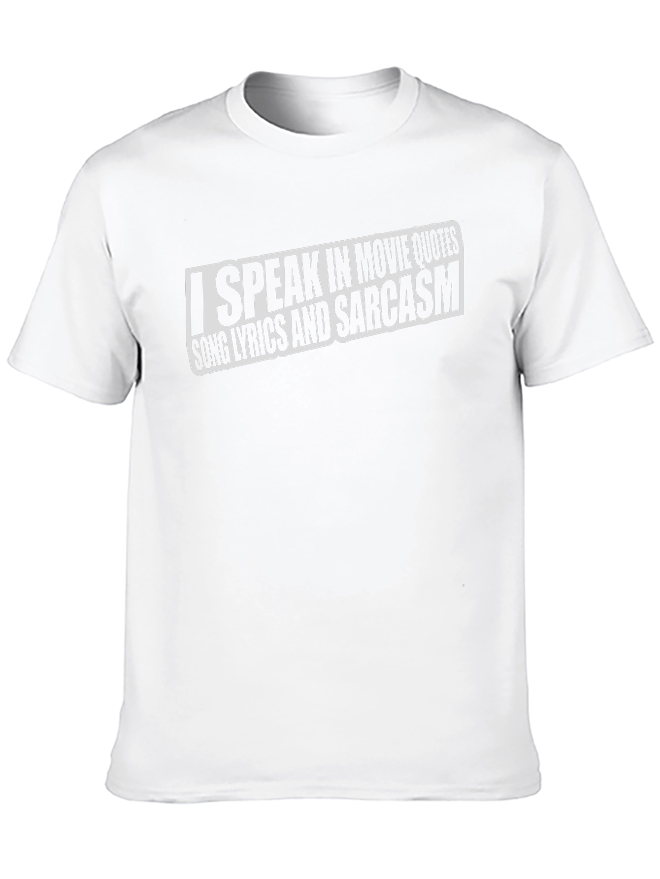 Black Movie Quote & Sarcasm Graphic T-Shirt view 10
