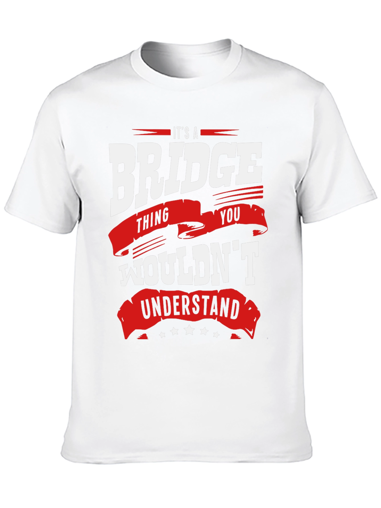 Black It's a Bridge Thing T-Shirt view 10