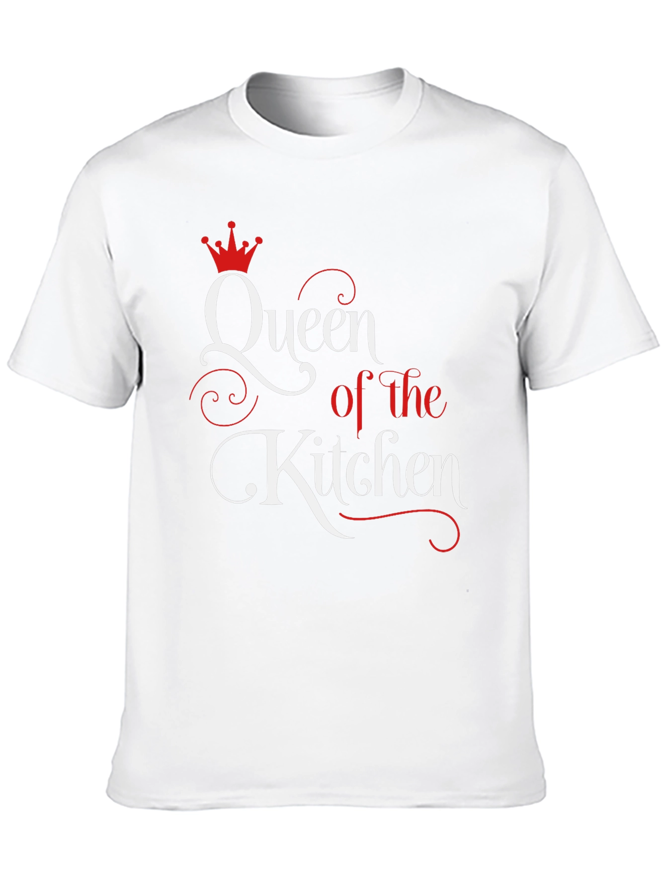 Black Queen of the Kitchen Graphic T-Shirt view 10