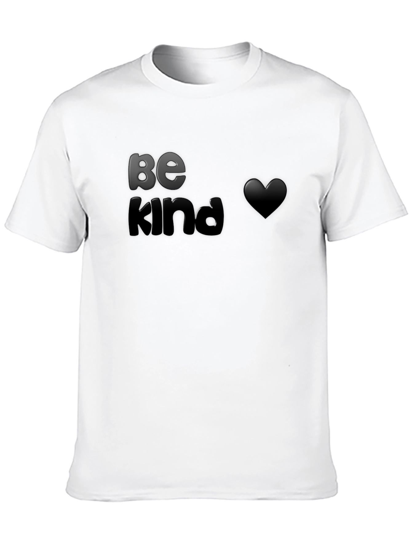 Black Be Kind Graphic T-Shirt - Soft Black Tee view 10