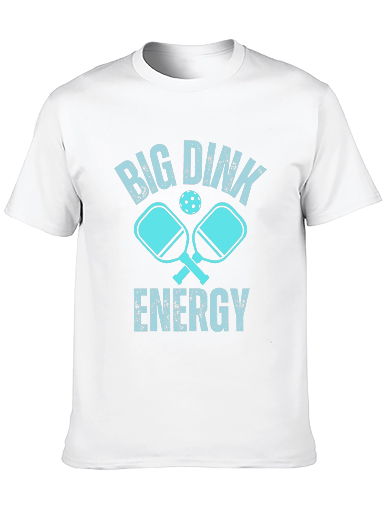Black Big Dink Energy Pickleball Graphic Tee view 10