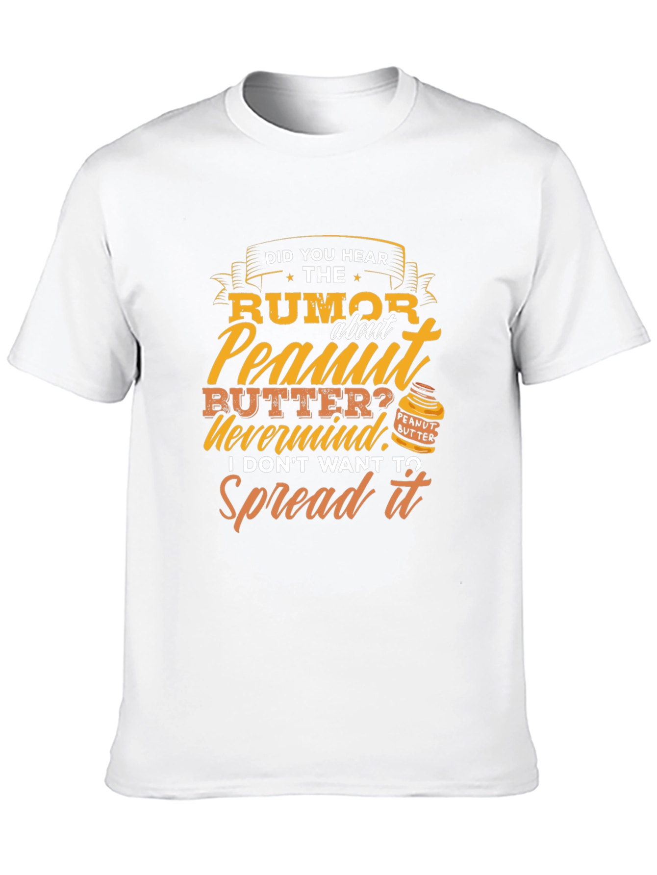 Black Peanut Butter Humor T-Shirt view 10