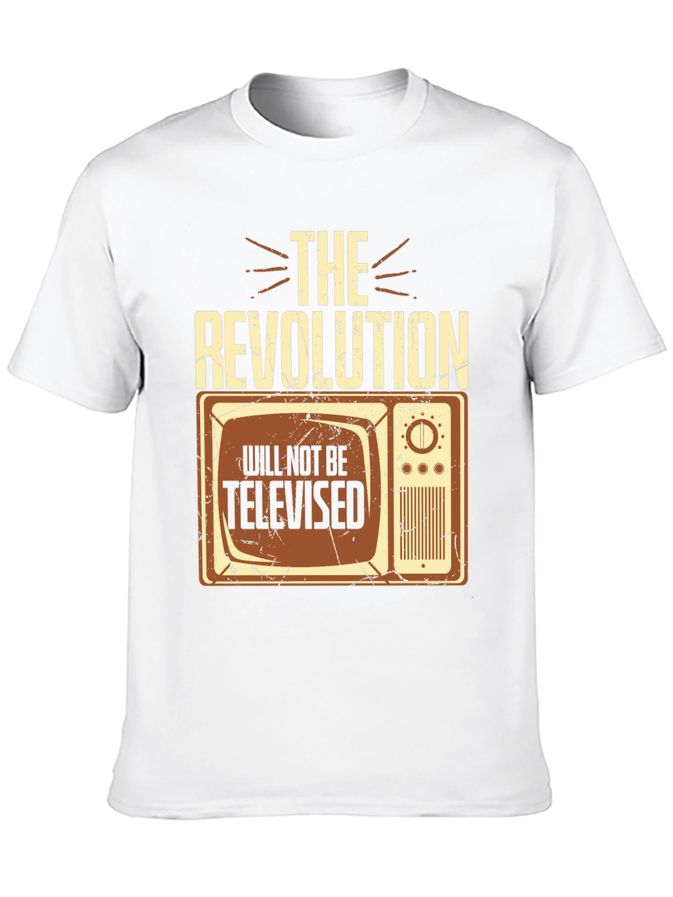 The Revolution Will Not Be Televised Graphic Tee - 10
