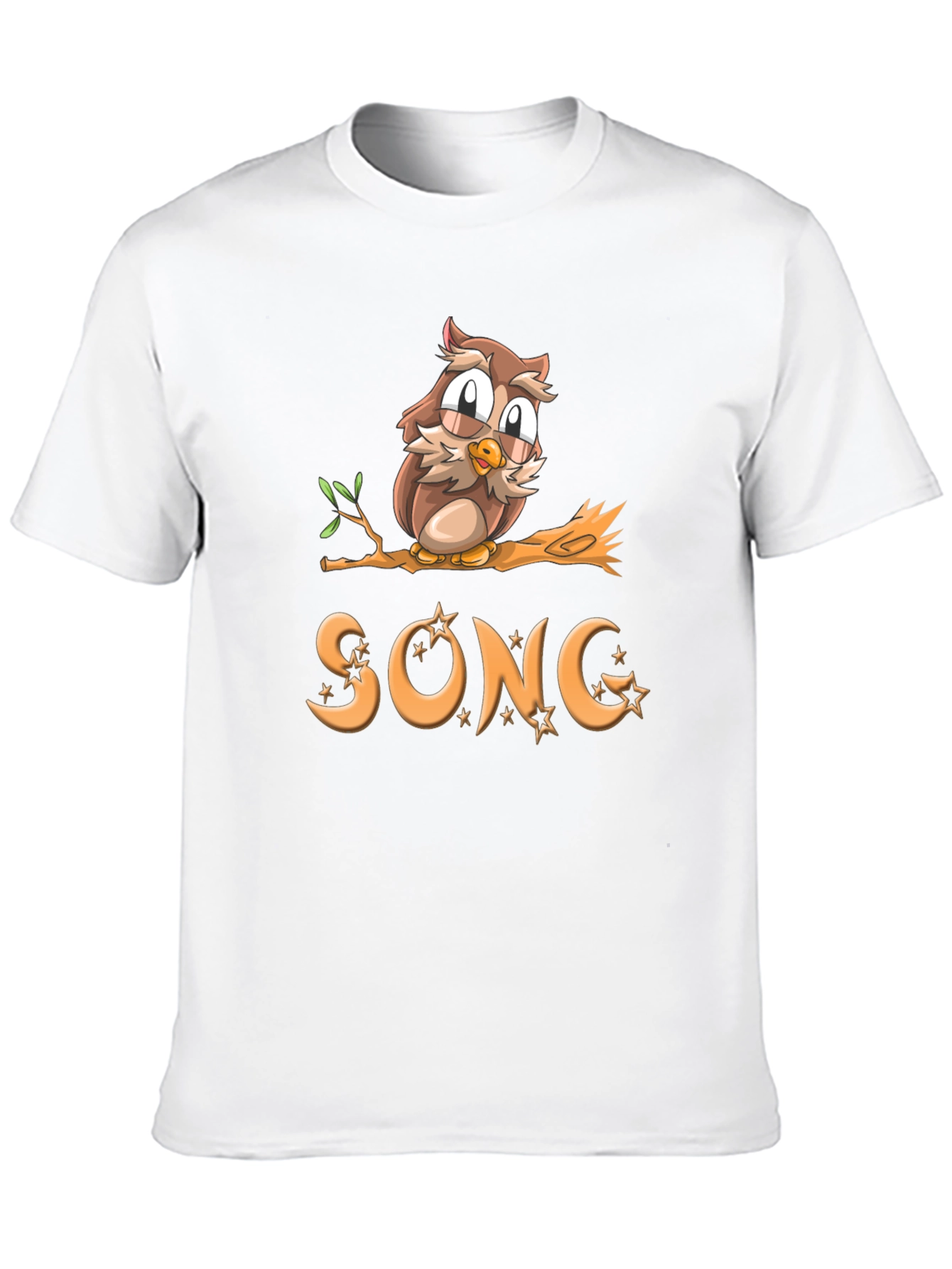 Black Owl Song T-Shirt view 10