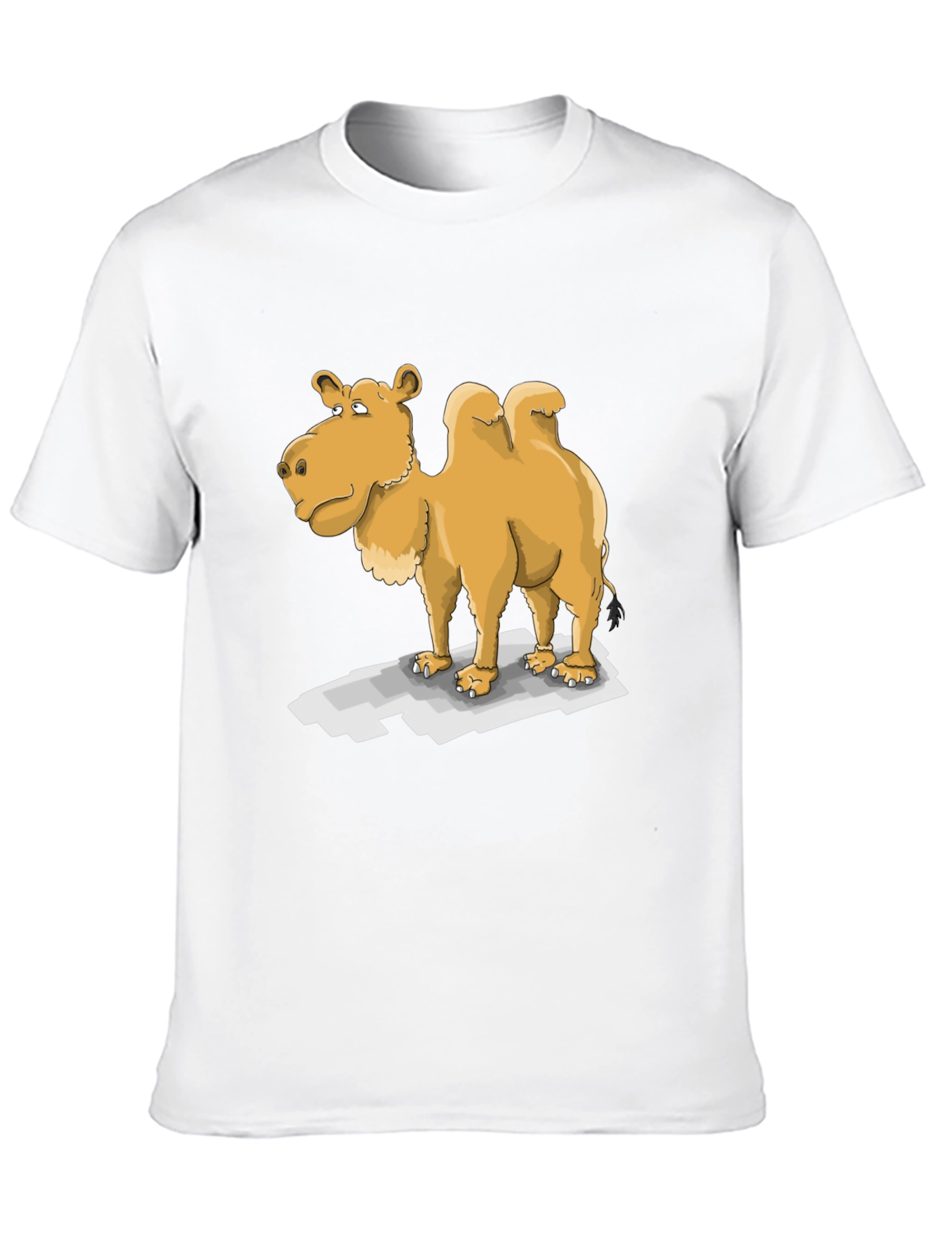 Black Camel Cartoon T-Shirt view 10