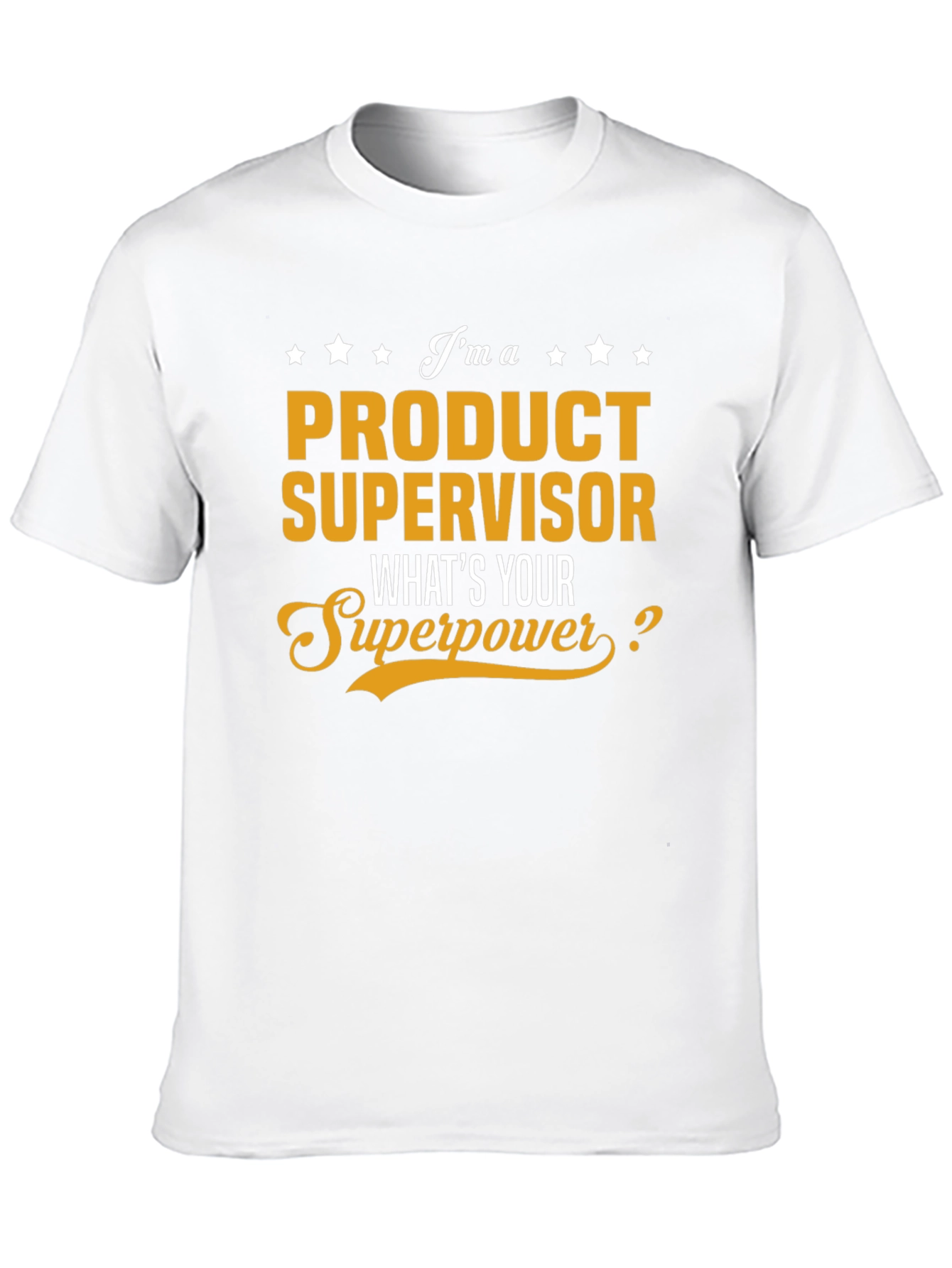 Black Product Supervisor Superpower T-Shirt view 10