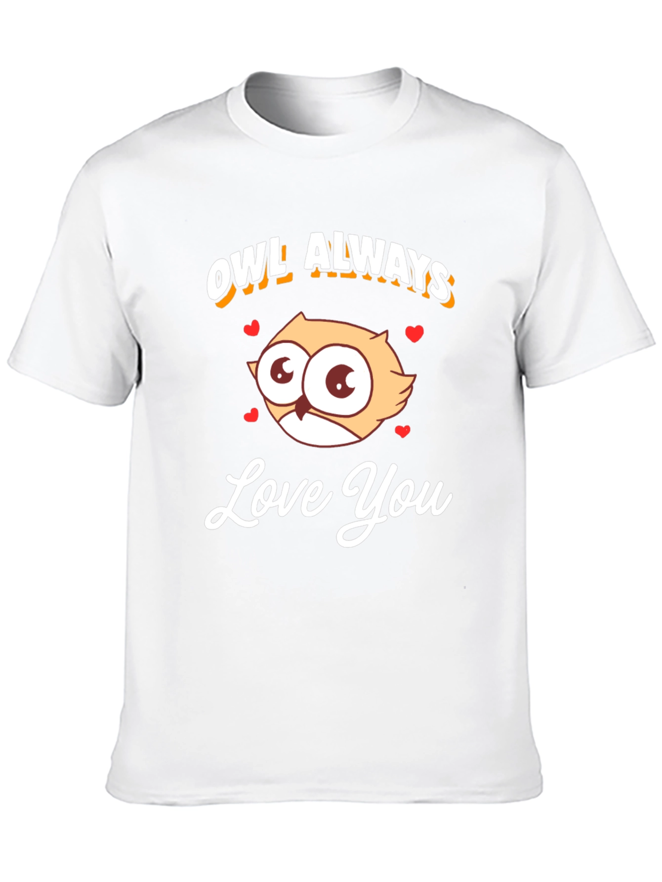 Black Owl Always Love You Graphic T-Shirt view 10
