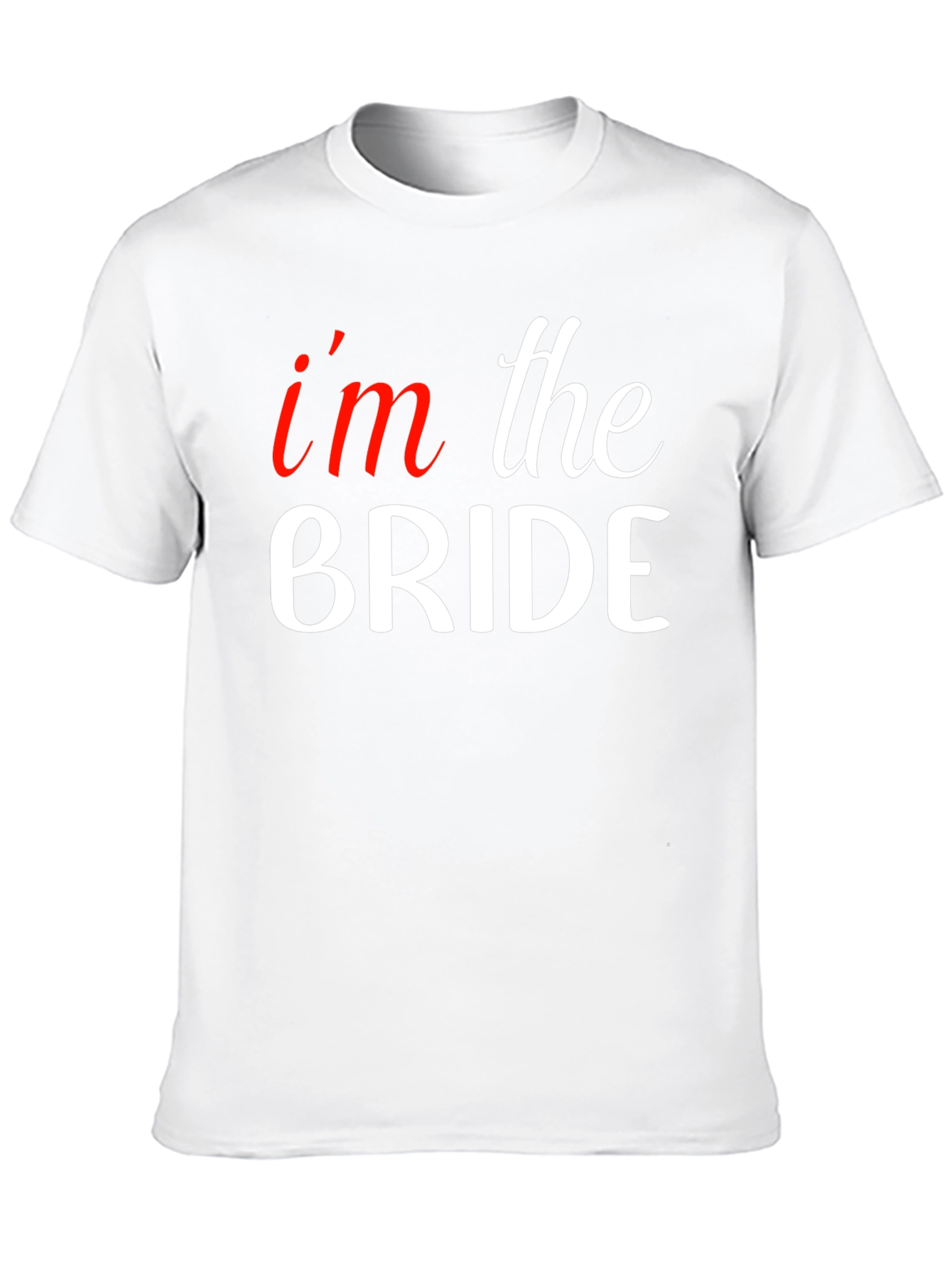 Black I'm the Bride T-Shirt - Bride To Be Tee view 10