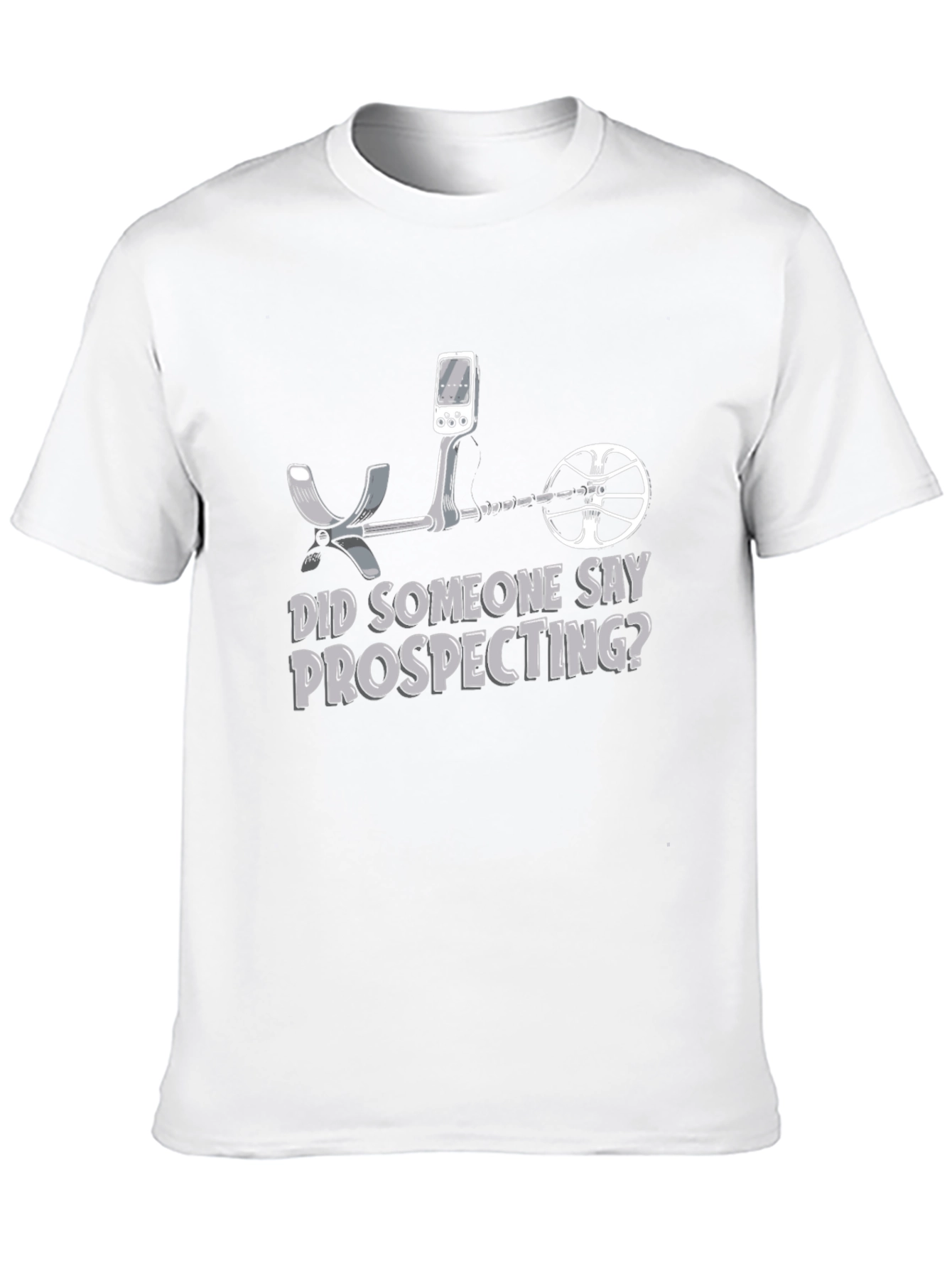 Black Prospecting T-Shirt - Metal Detecting Gift view 10