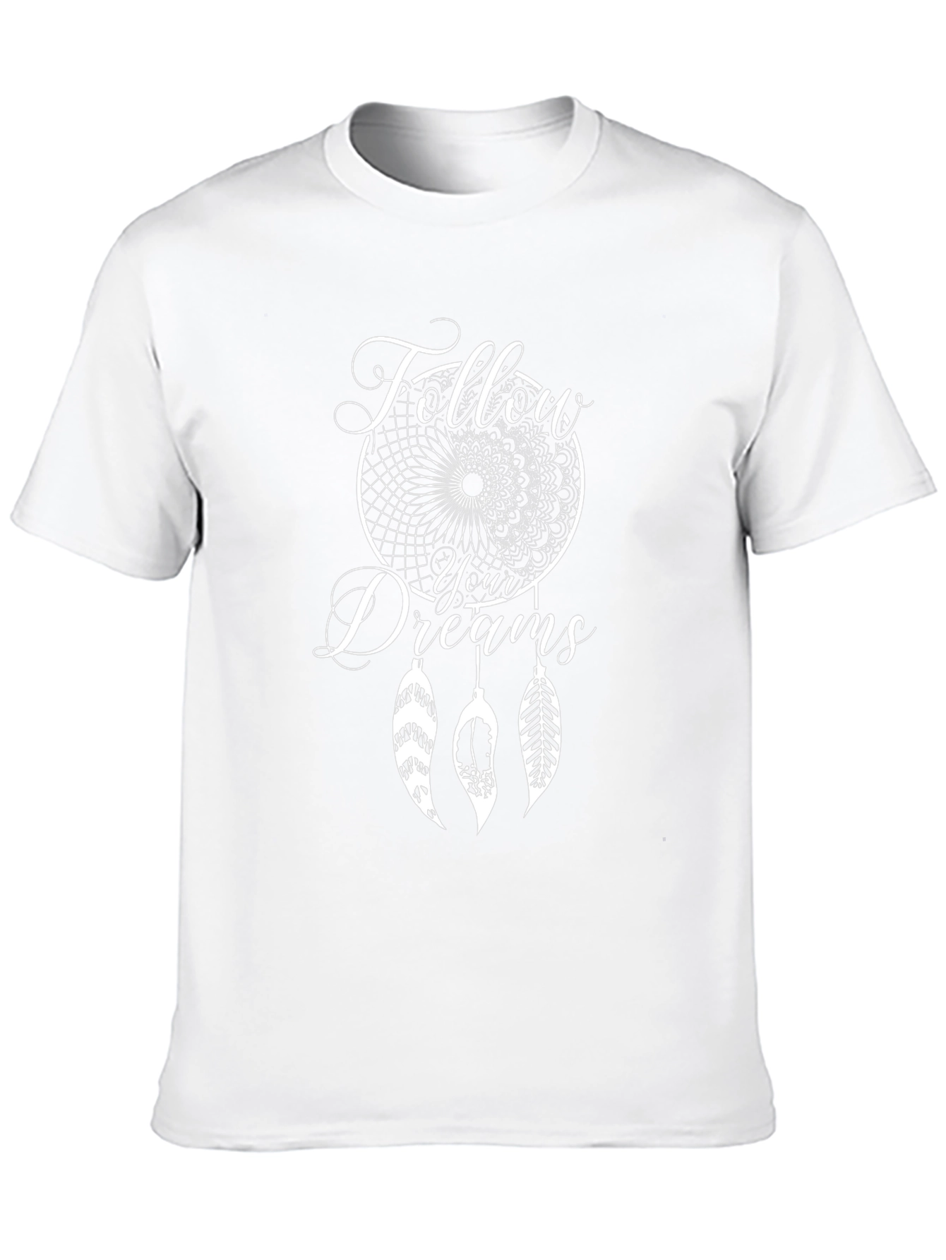 Black Dreamcatcher Graphic Tee - Follow Your Dreams view 10