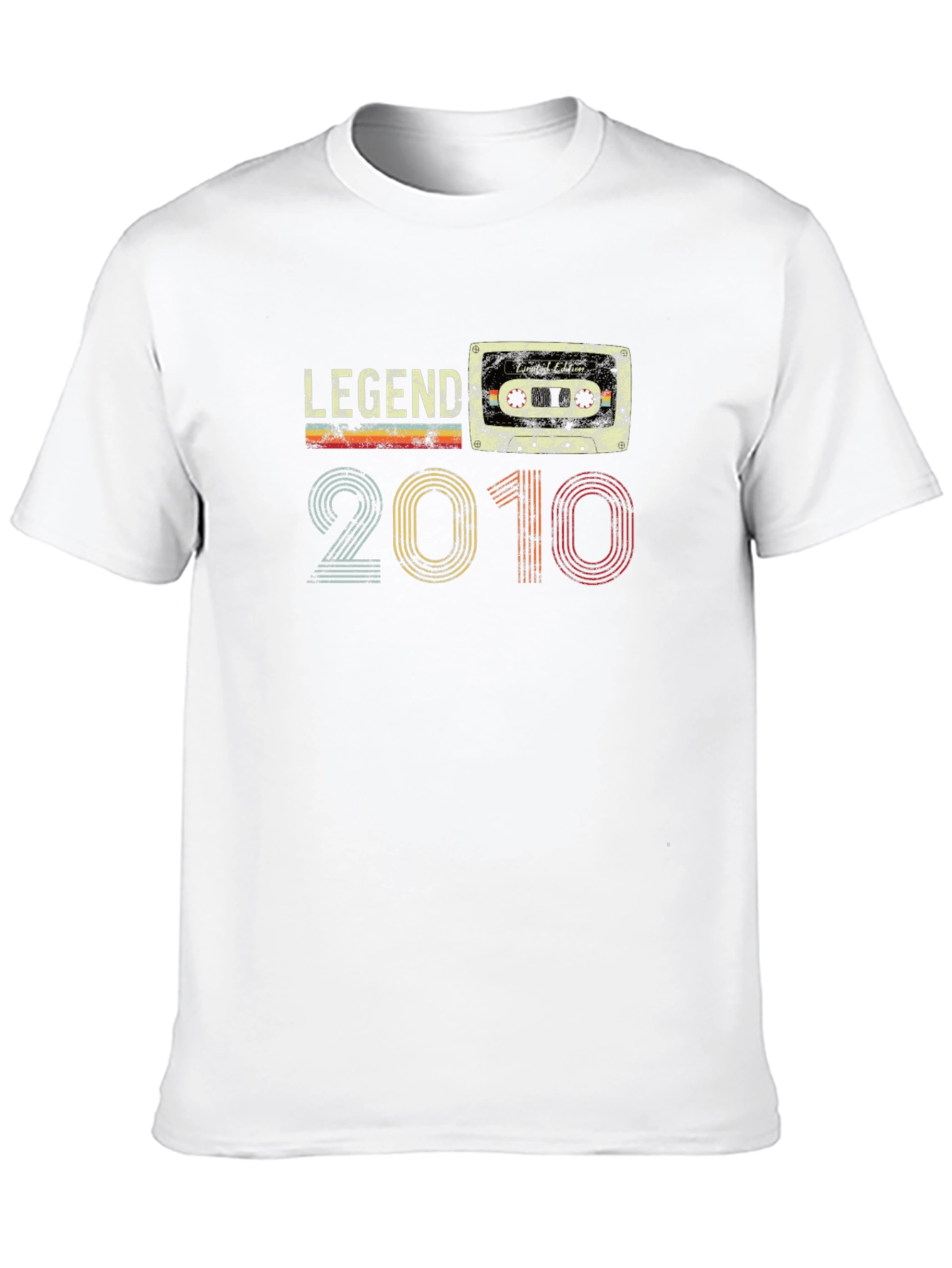 Black Legend 2010 Cassette Tape Graphic T-Shirt view 10